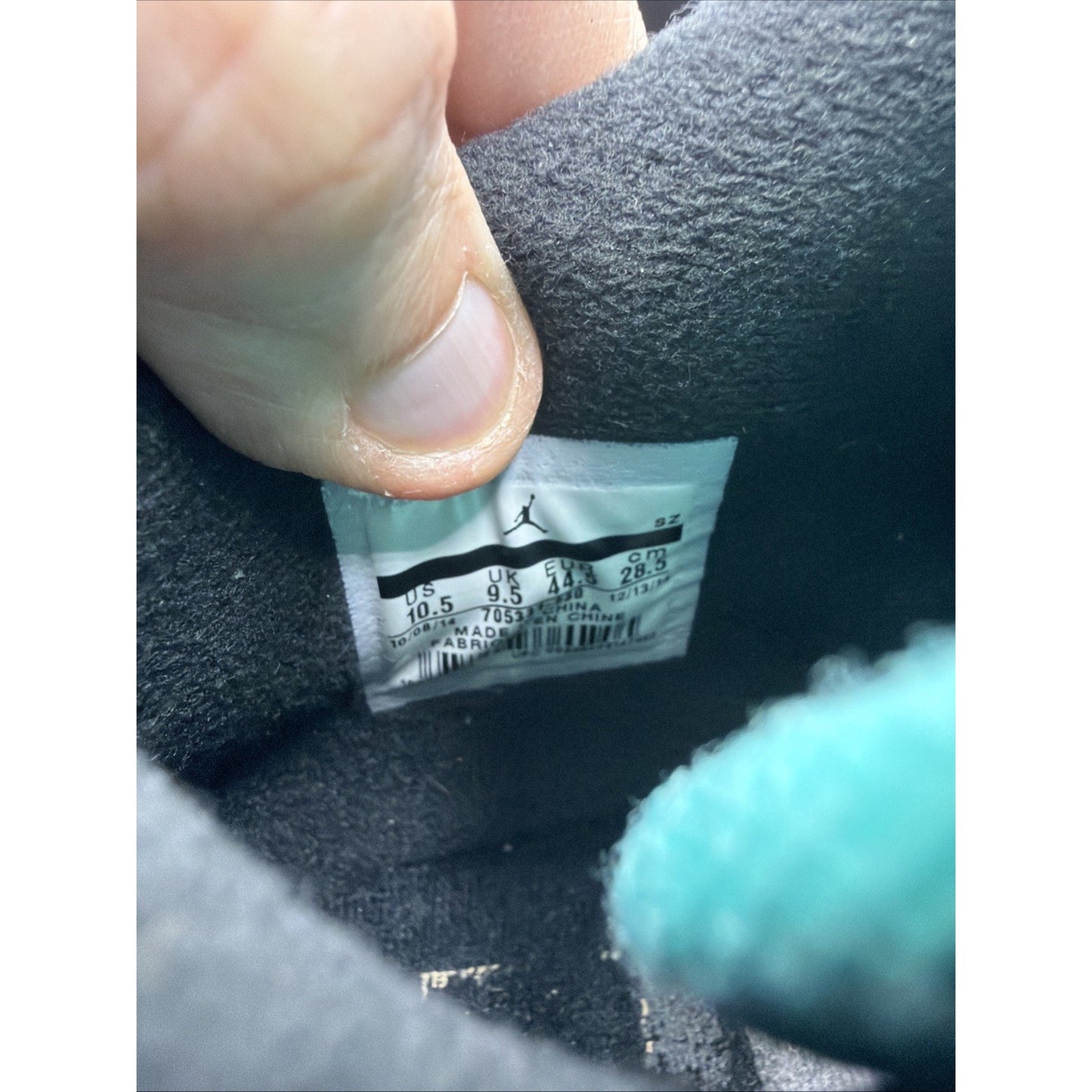 Size 10.5 - Air Jordan 4 Retro Teal