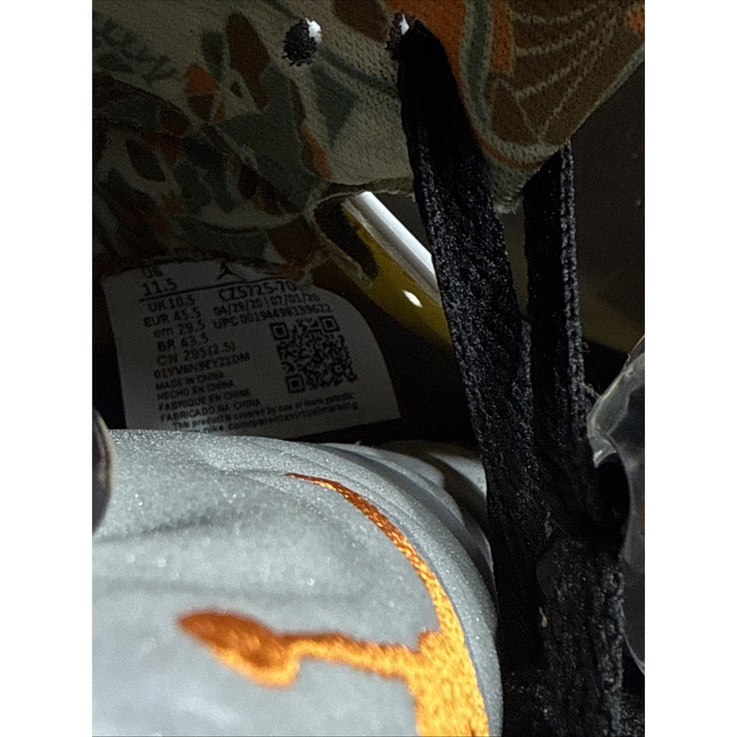 Size 11.5 - Jordan 5 Retro SE Solar Orange