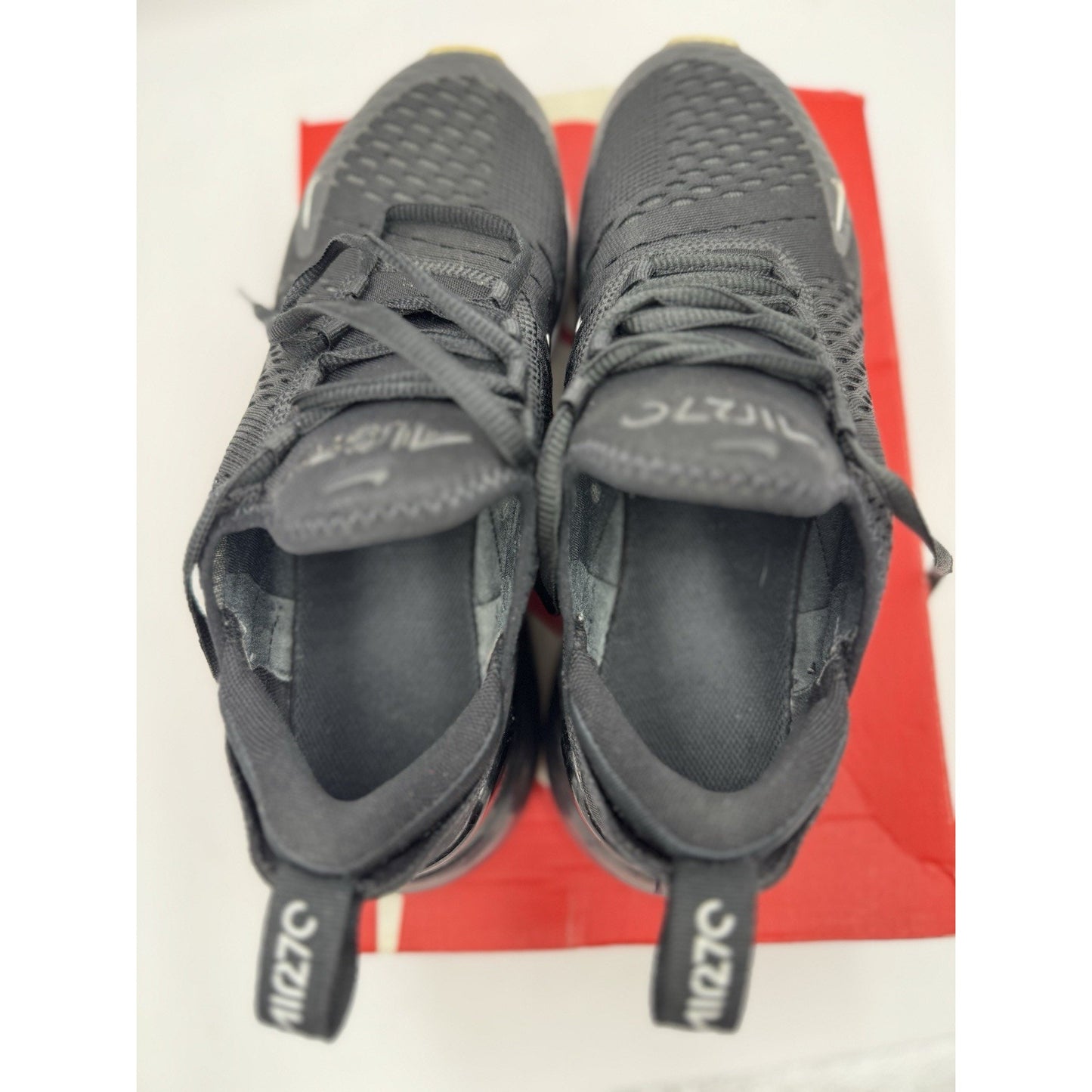 Size 6 (GS) - Nike Air Max 270 Low Triple Black - 943345-001
