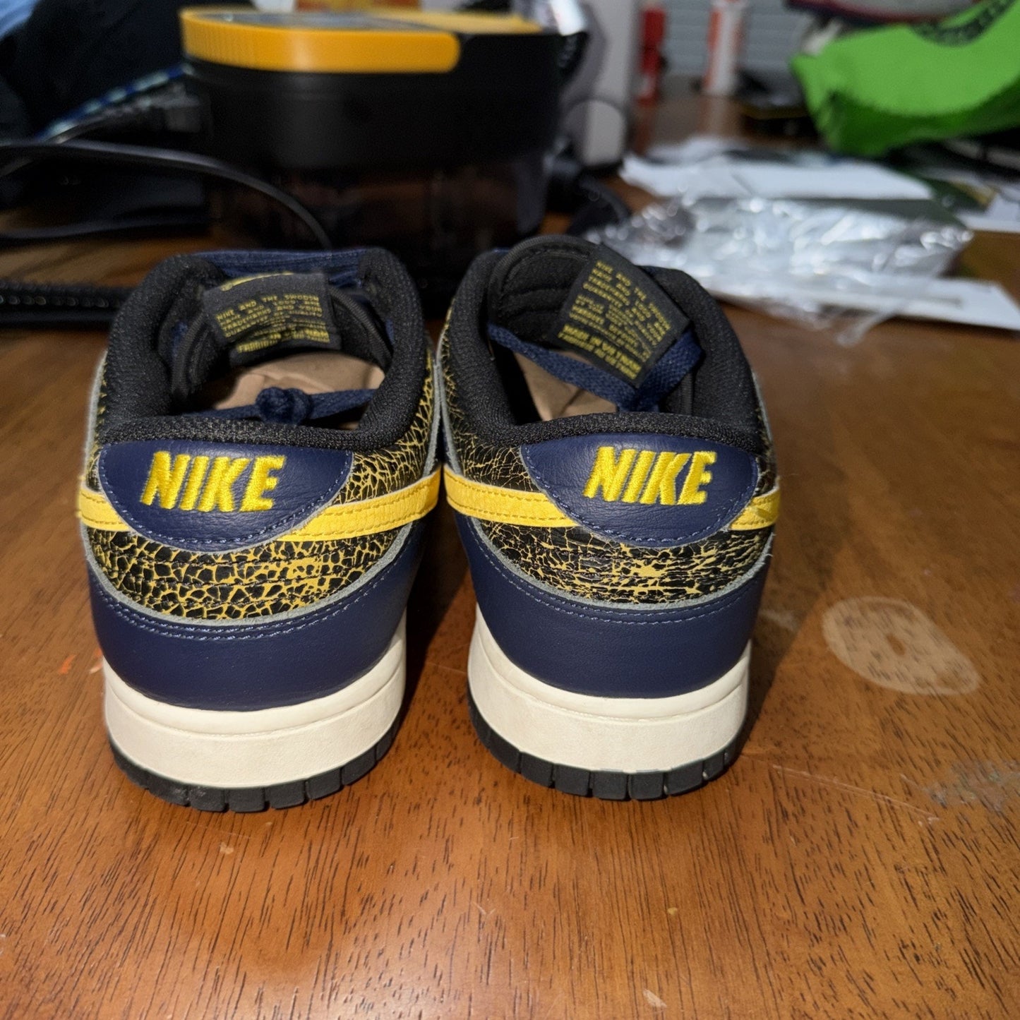 Size 8 - Nike Dunk Low Vintage Michigan