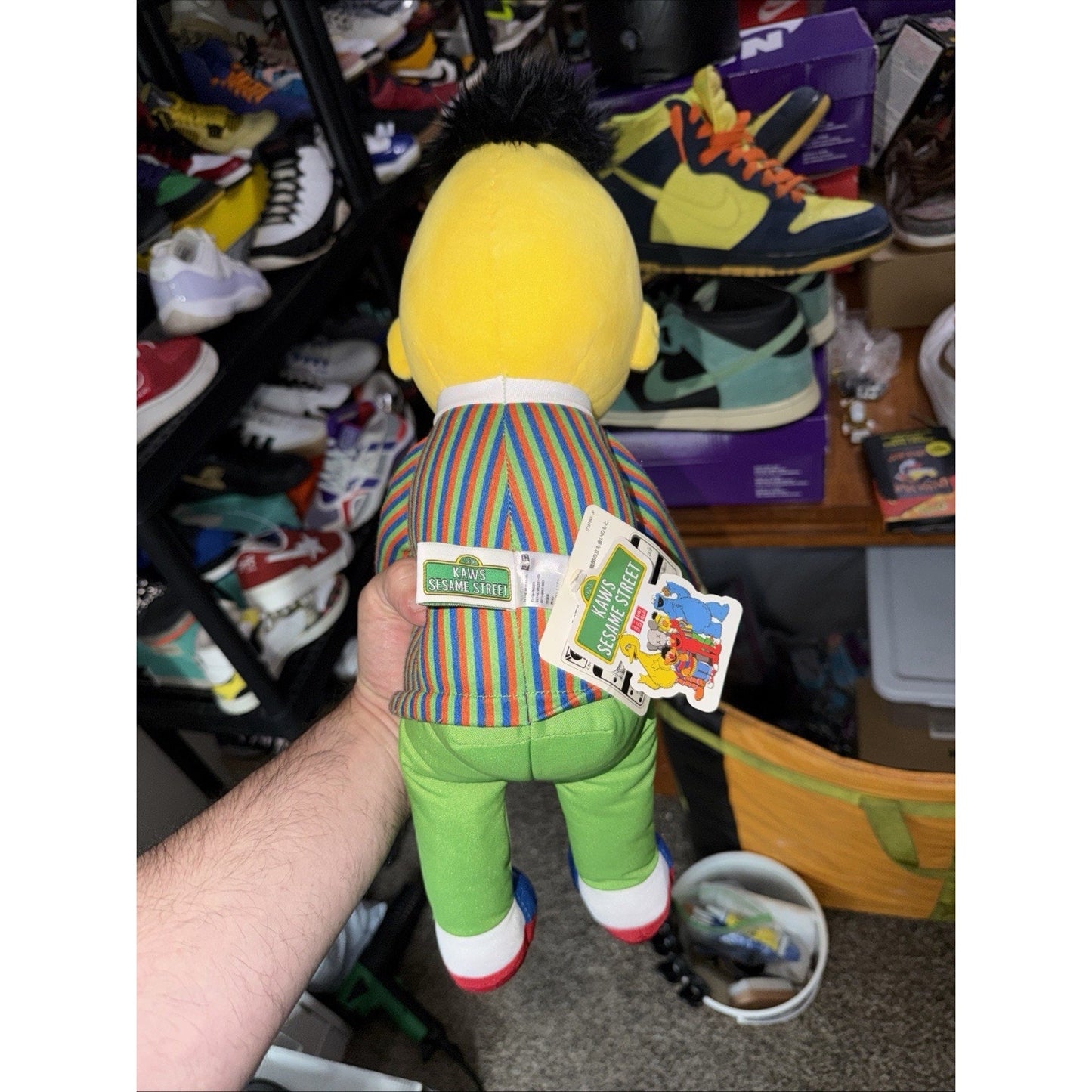 Kaws + Uniqlo Sesame Street Bert