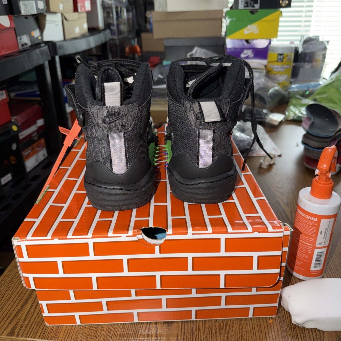 Size 10.5 - Nike Air Force 1 x Off-White Black 2022