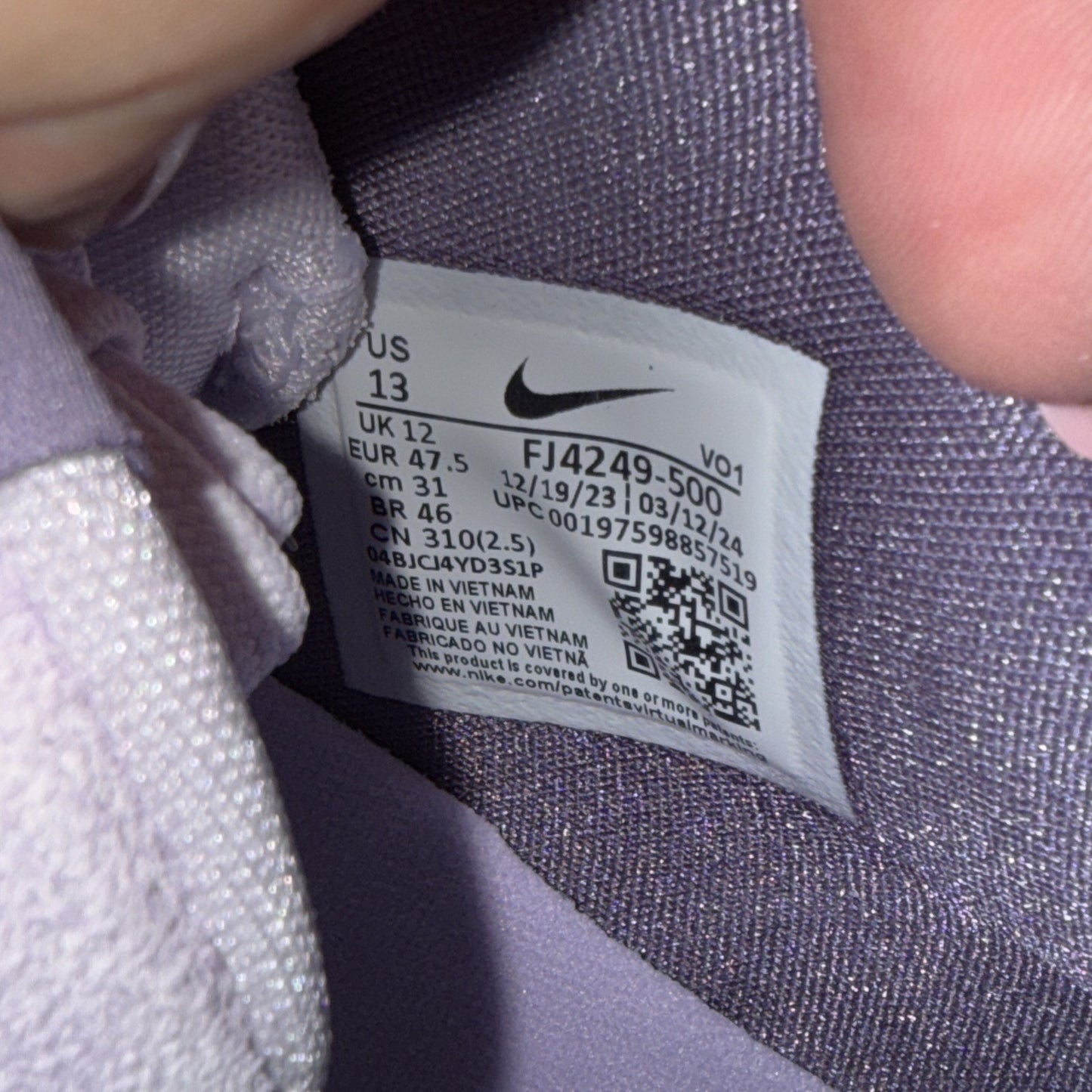 Size 13 - Nike Book 1 Sun Bleached