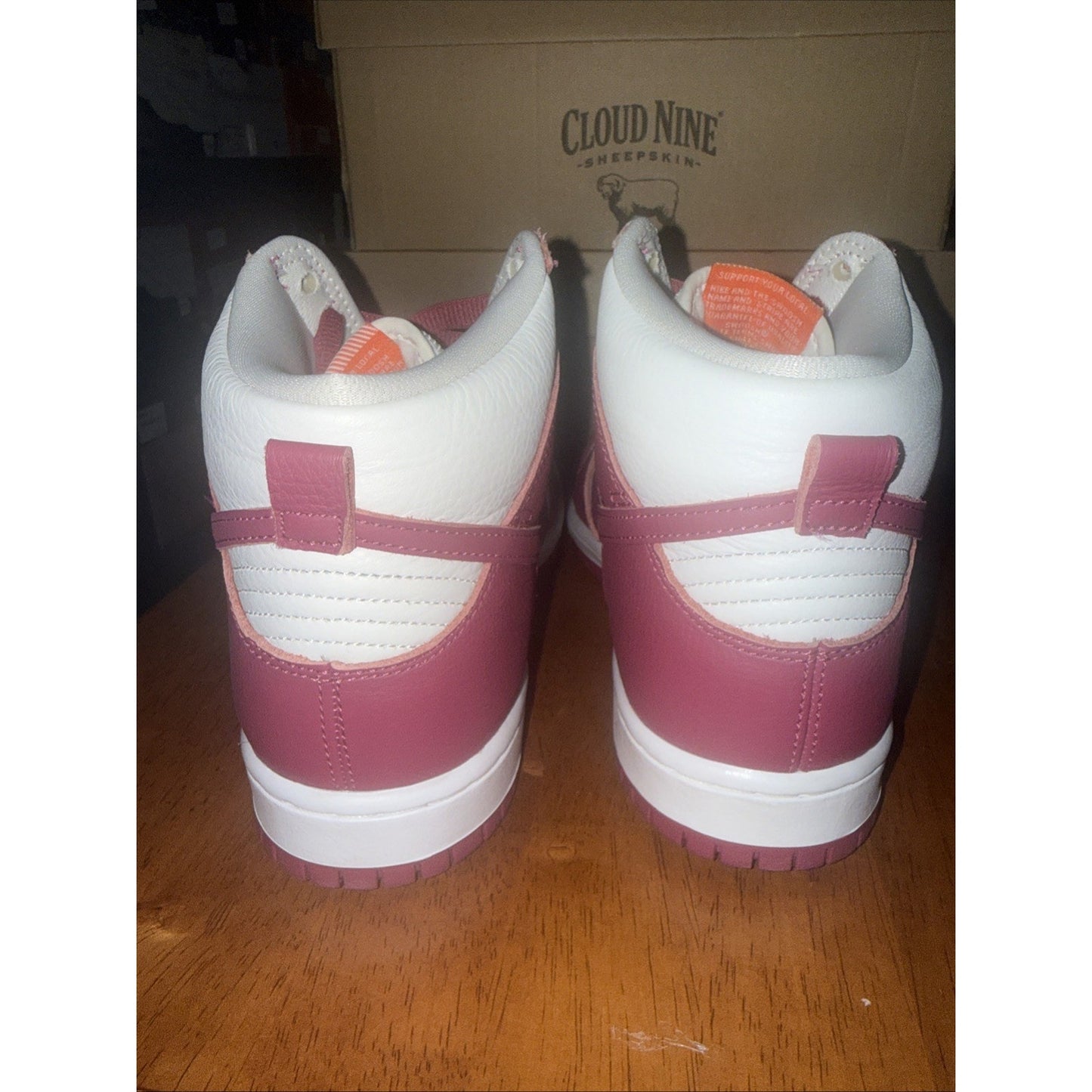 Size 8 - Nike Dunk High Dark Beetroot