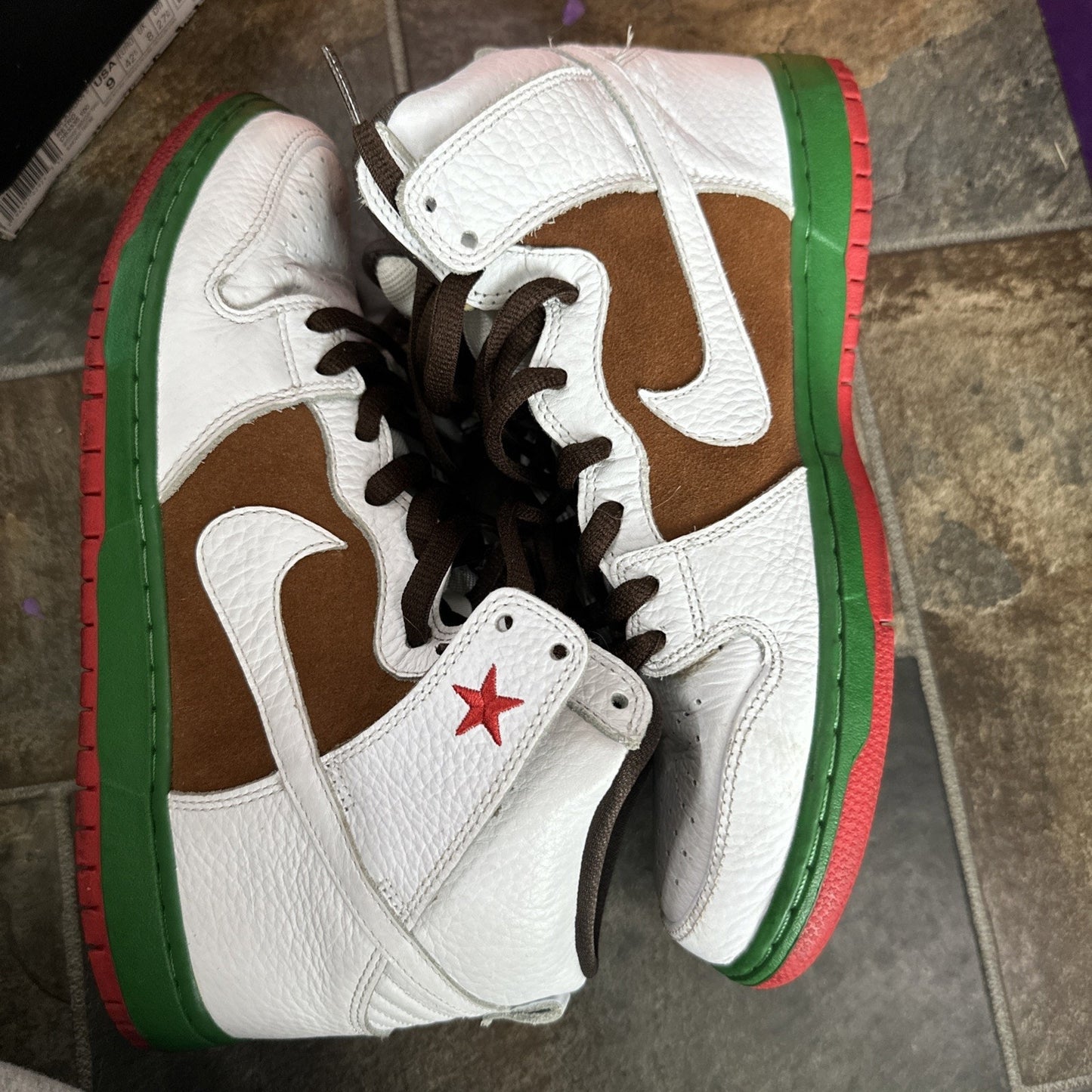 Size 10 - Nike Dunk SB High Cali