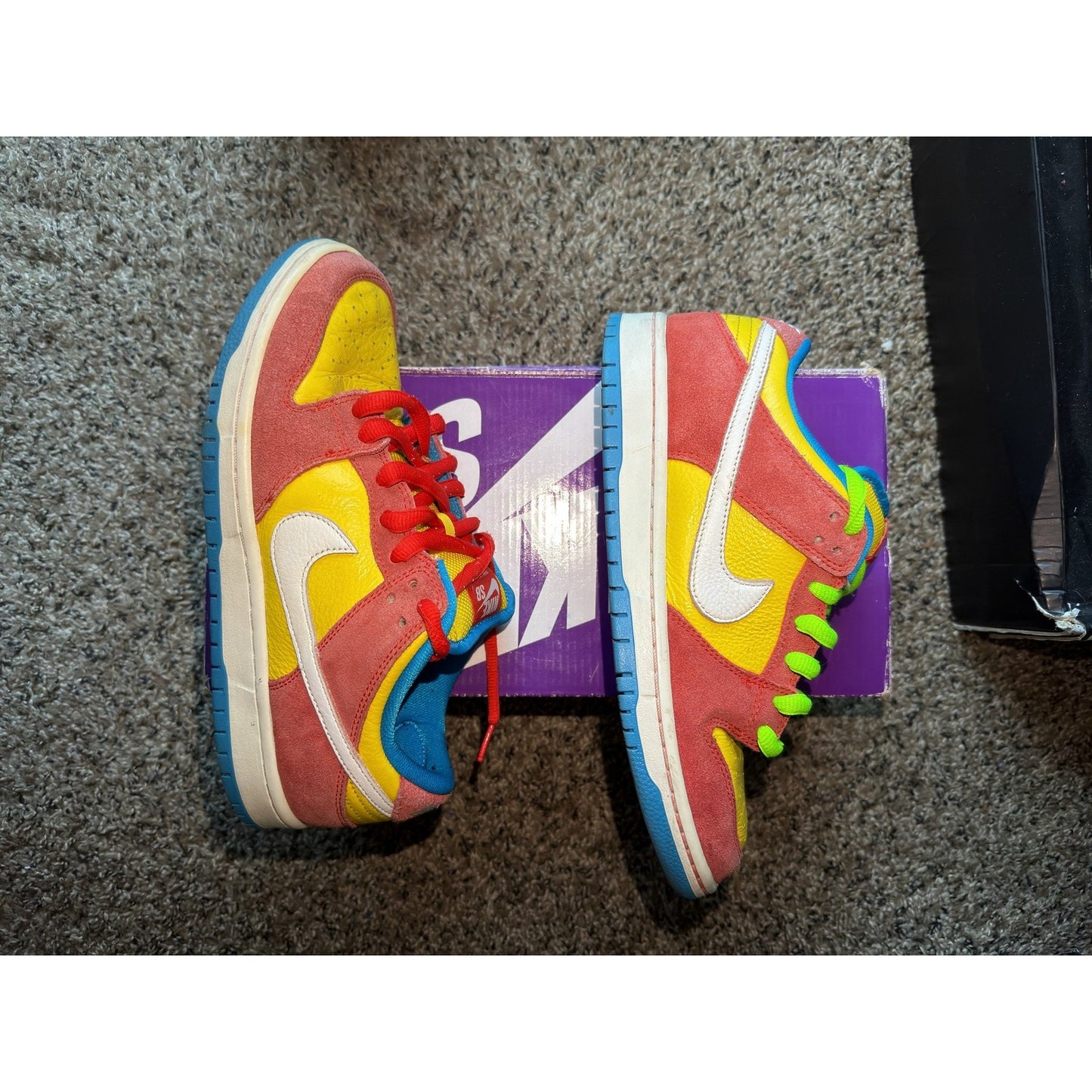 Size 7.5 - Nike SB Dunk Low Pro Bart Simpson - Pre-Owned