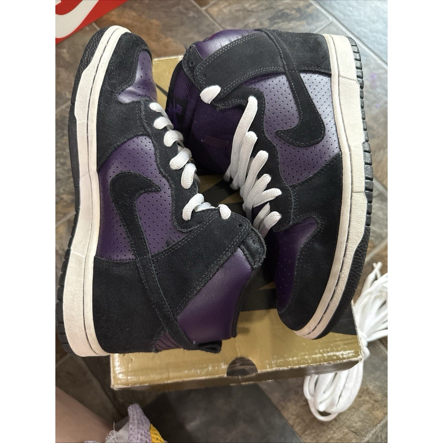 Size 8 - Nike Dunk Pro Sb High Purple