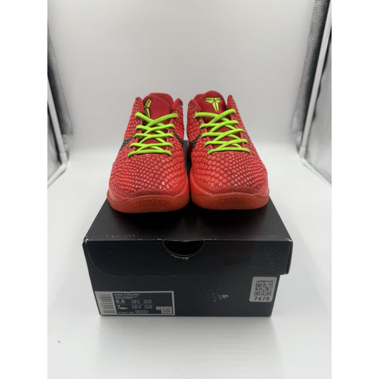 Size 5.5 - Nike Kobe 6 Protro Low Reverse Grinch
