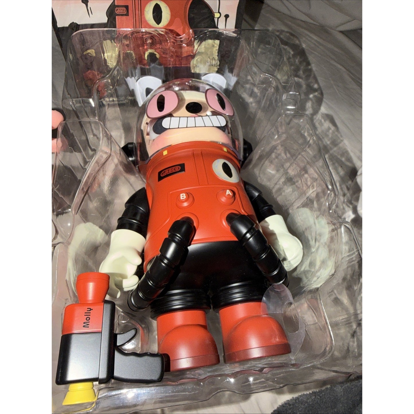 POP MART Mega Space Molly 400% Gary Baseman Collectible Figure Boxed