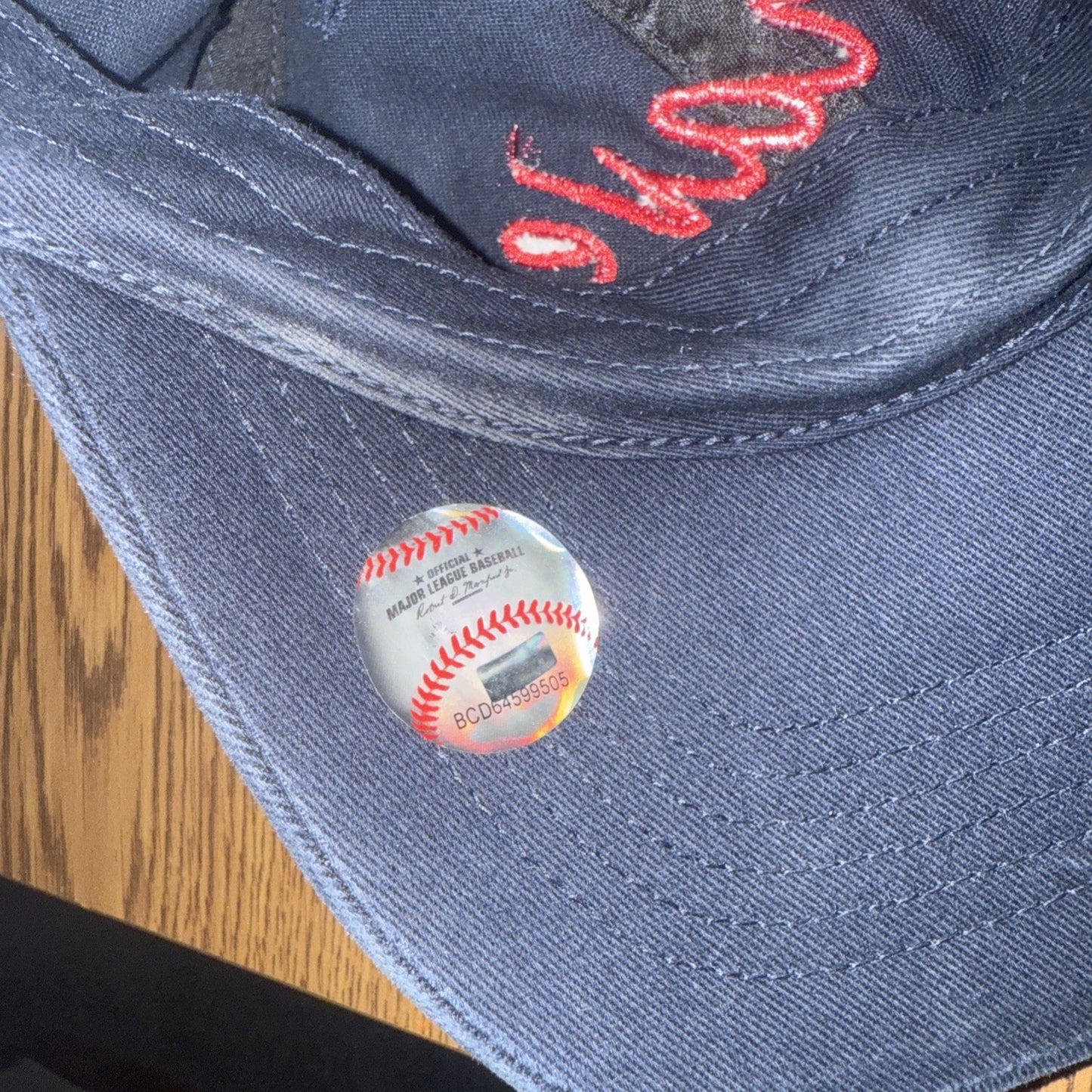 New Women’s Atlanta Braves Hat 47 Clean Up