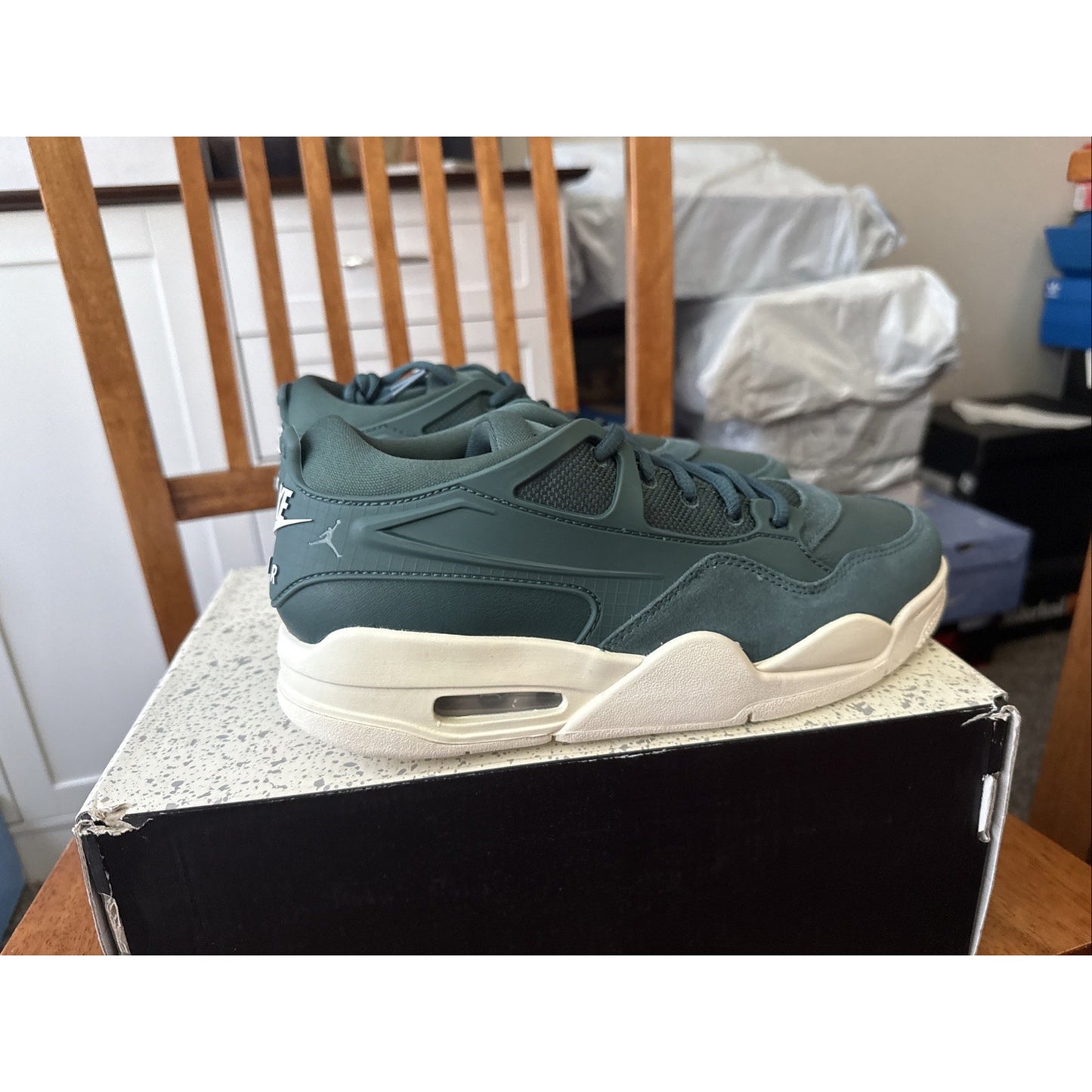 Size 8.5 - Air Jordan 4 RM Oxidized Green W BS185