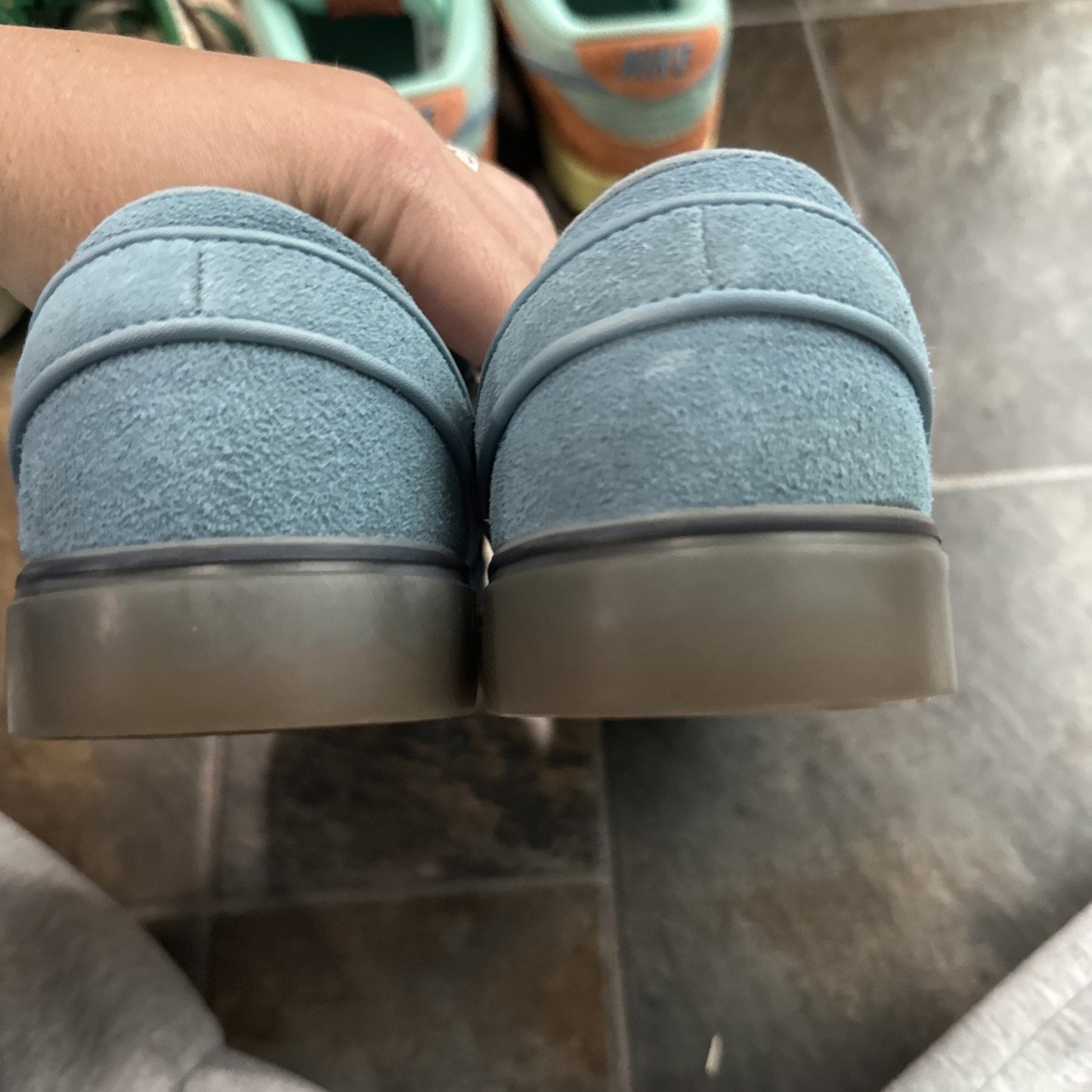 Size 11.5 - Nike Zoom Stefan Janoski+ Slip SB Denim Turquoise
