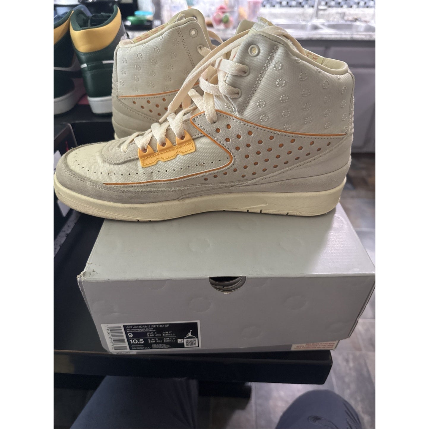 Size 9 - Union LA x Air Jordan 2 Retro SP Rattan