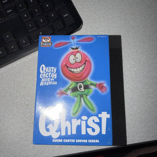 Popaganda Cereal Killers QHRIST 3" Vinyl Figure Box