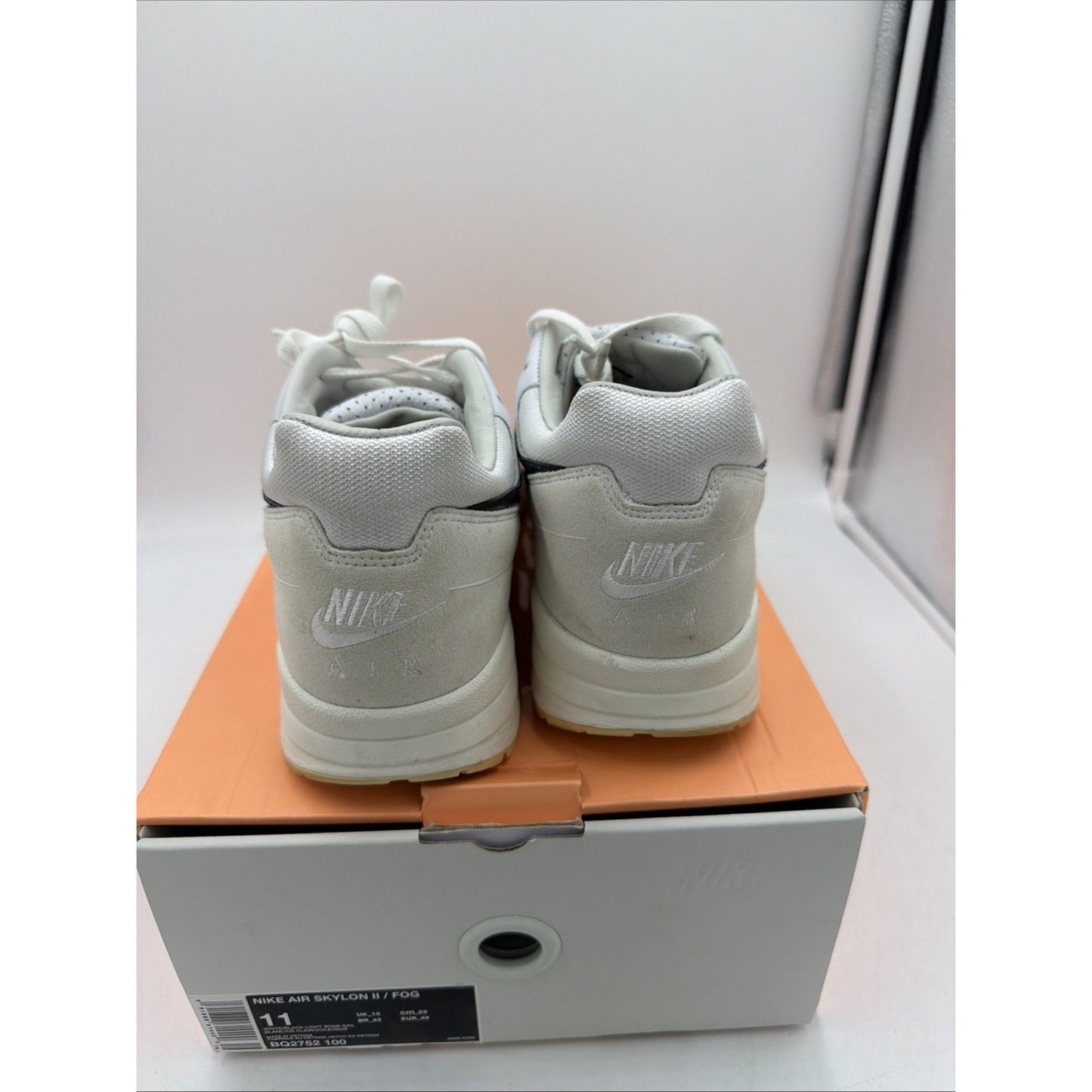 Size 11 - Fear Of God x Nike Air Skylon 2 White
