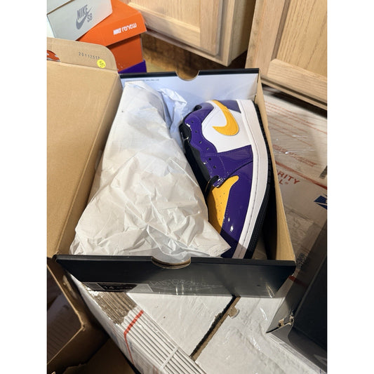 Size 14 Jordan 1 Low Lakers Iq9389-547