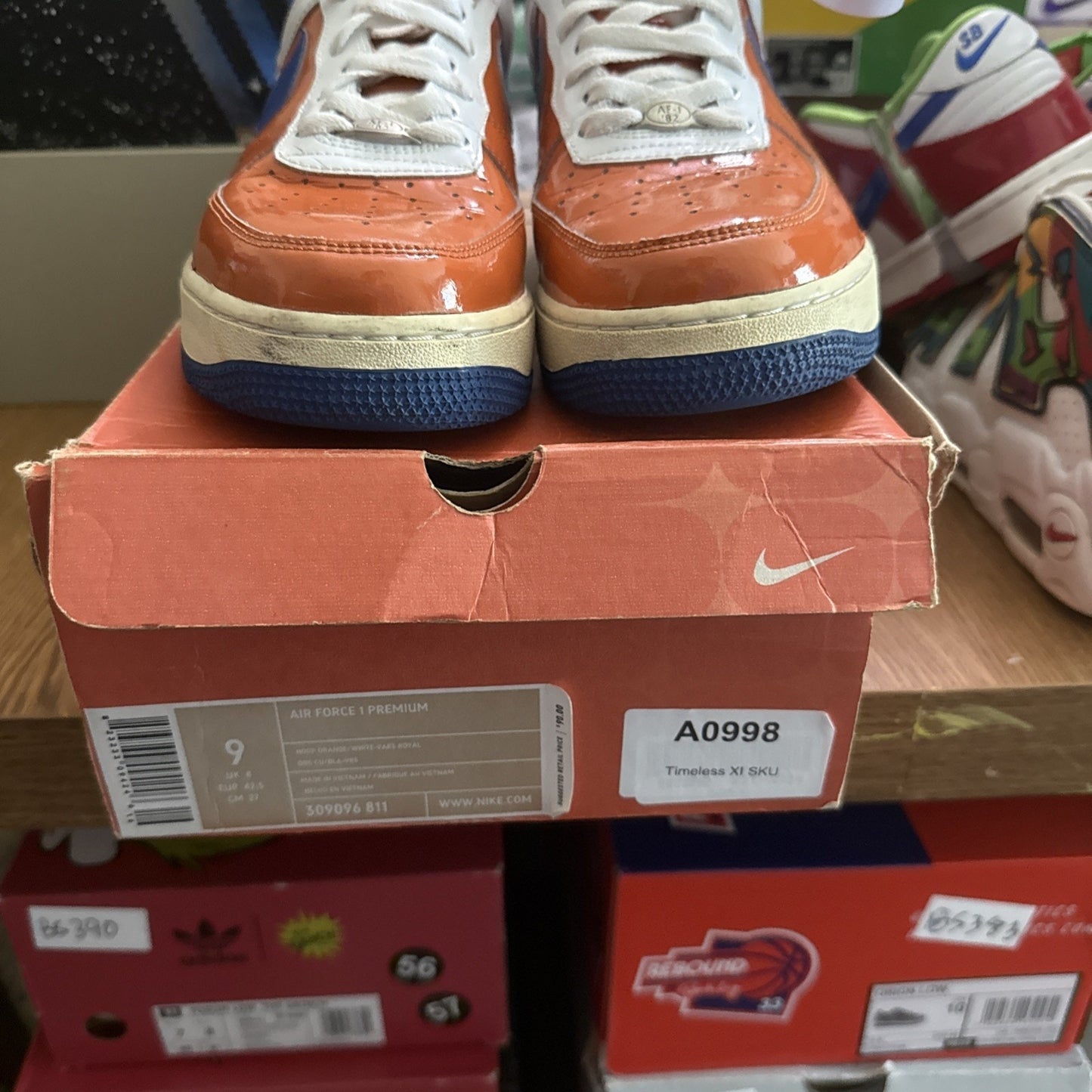 Size 9 - Nike Air Force 1 Premium Holland World Cup