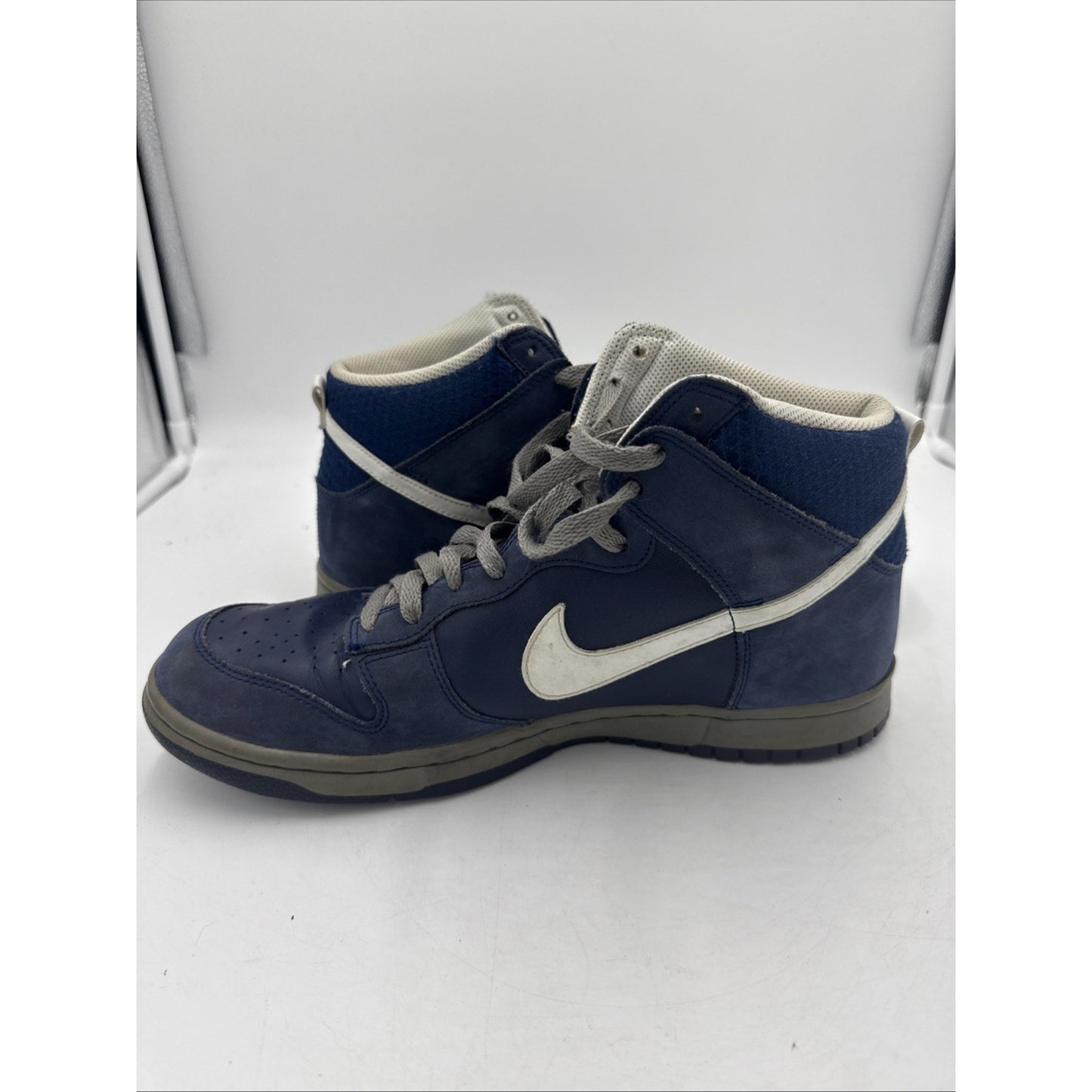 Size 11 .5 - Nike Dunk High Blue - 317982-401 2012