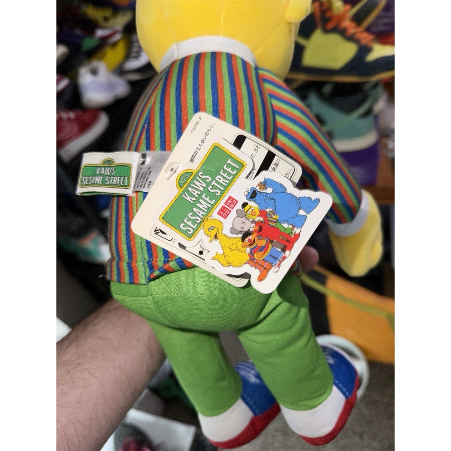 Kaws + Uniqlo Sesame Street Bert