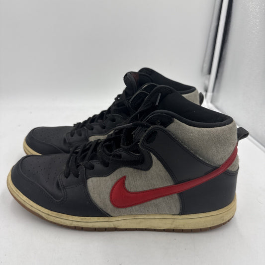Size 11 - Nike Dunk Pro Sb High University Red Medium Gray