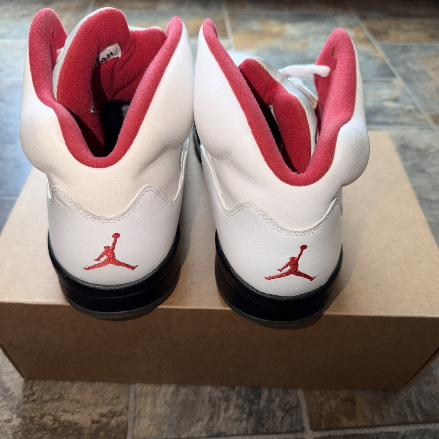Size 11 - Air Jordan 5 Retro 2013 White Fire Red