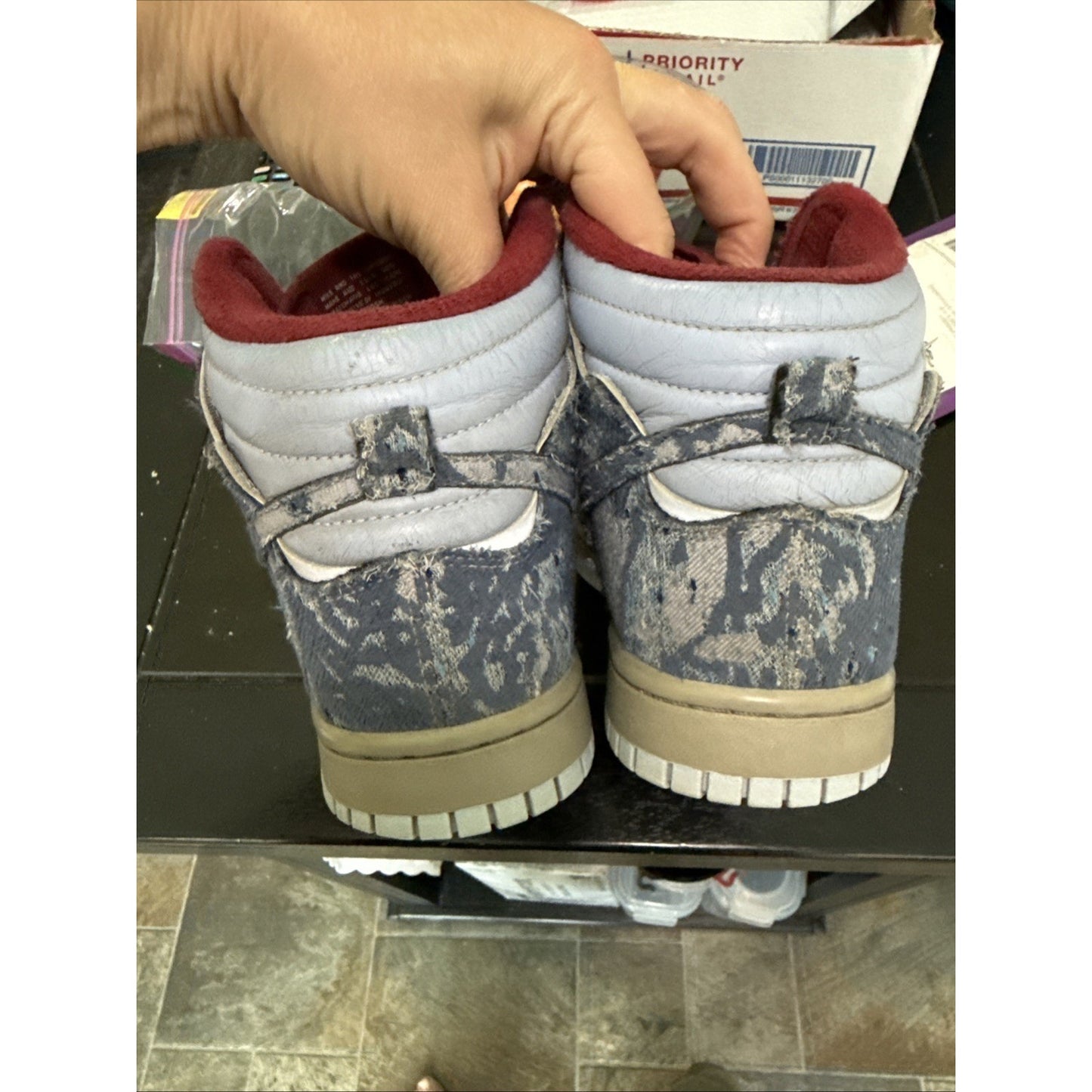 Size 10 Nike Dunk High FZ4653-900 Nike ID 1 Of 1