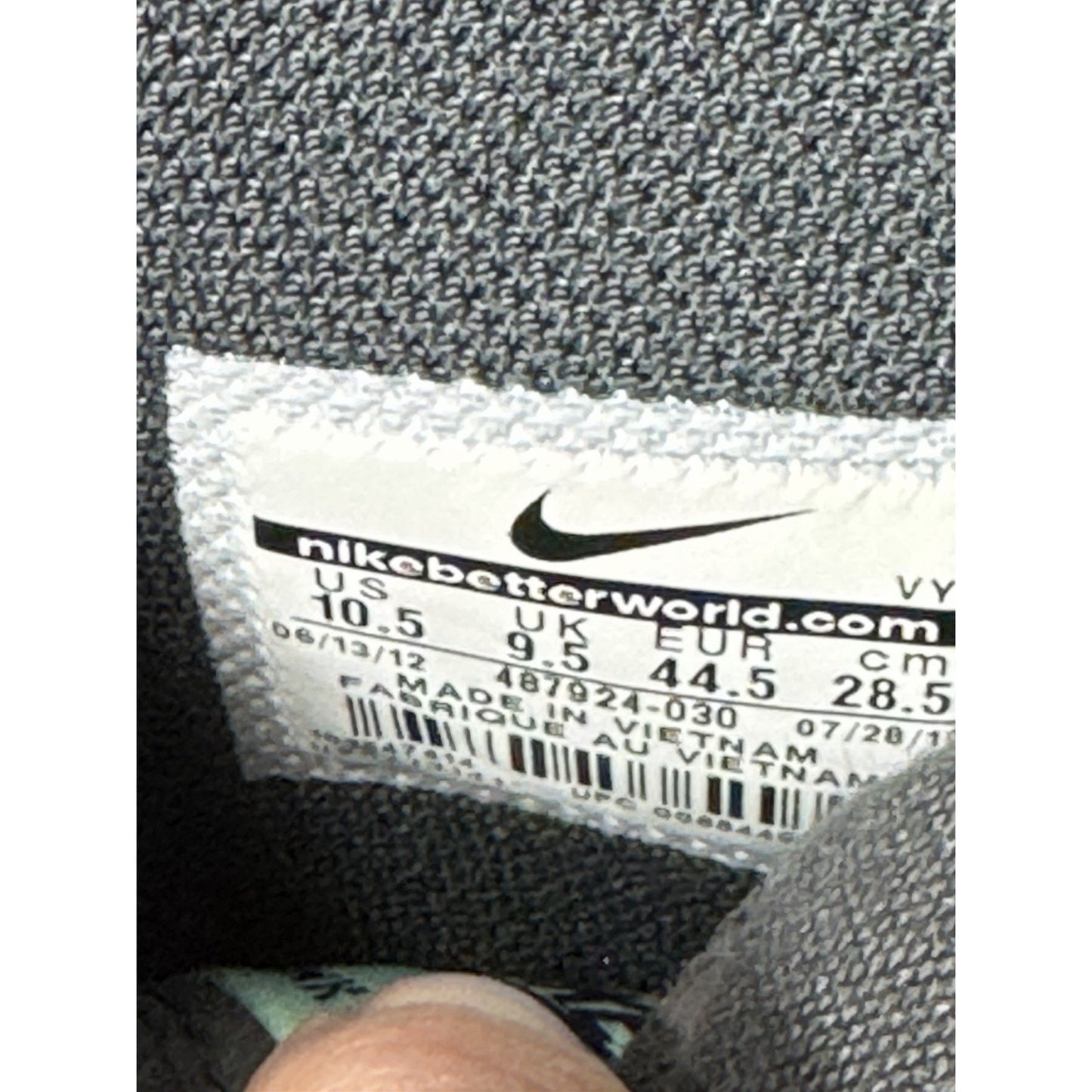 Size 10.5 - Nike Dunk LR High Anthracite Medium Mint