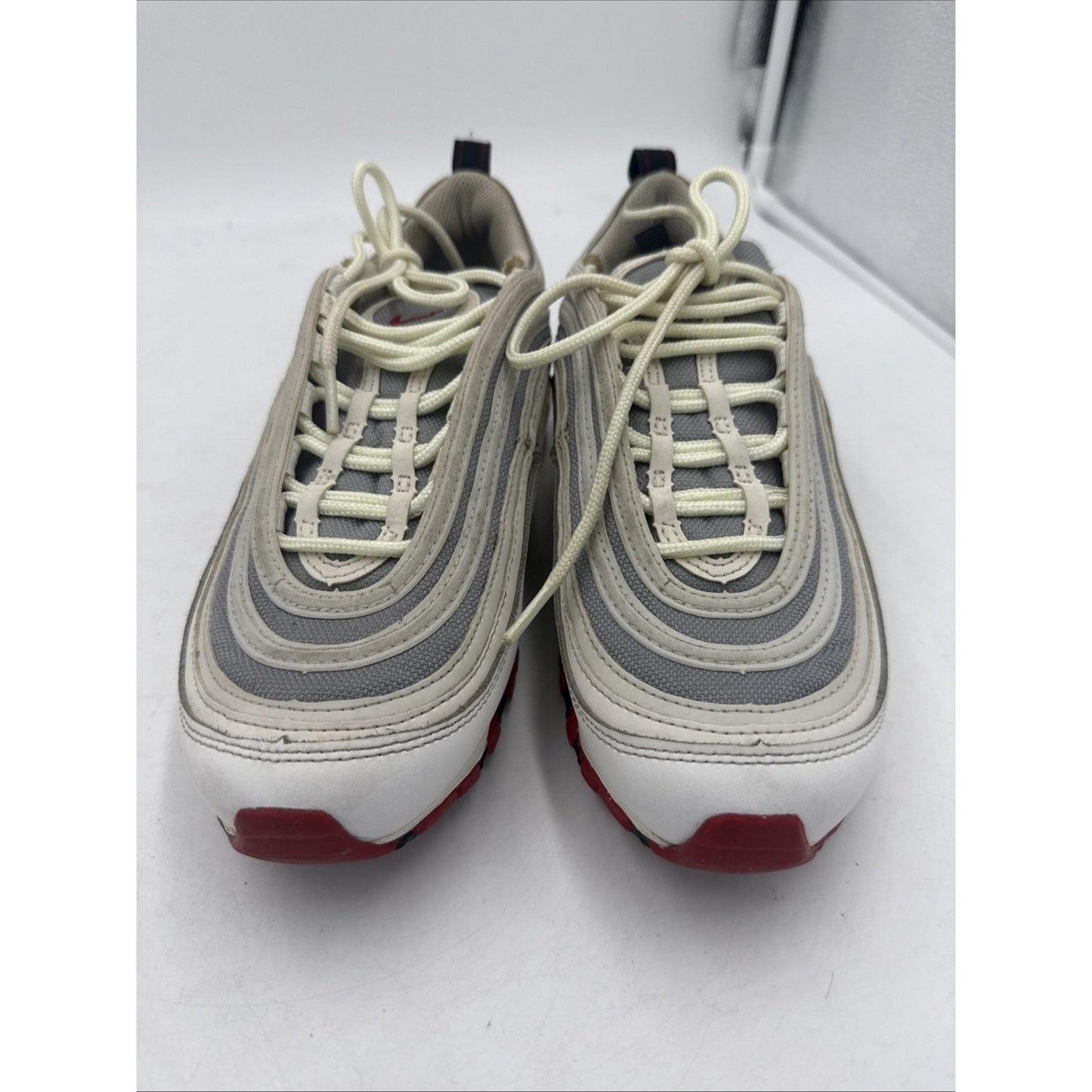Size 5 (GS) - Nike Air Max 97 Low White Bullet