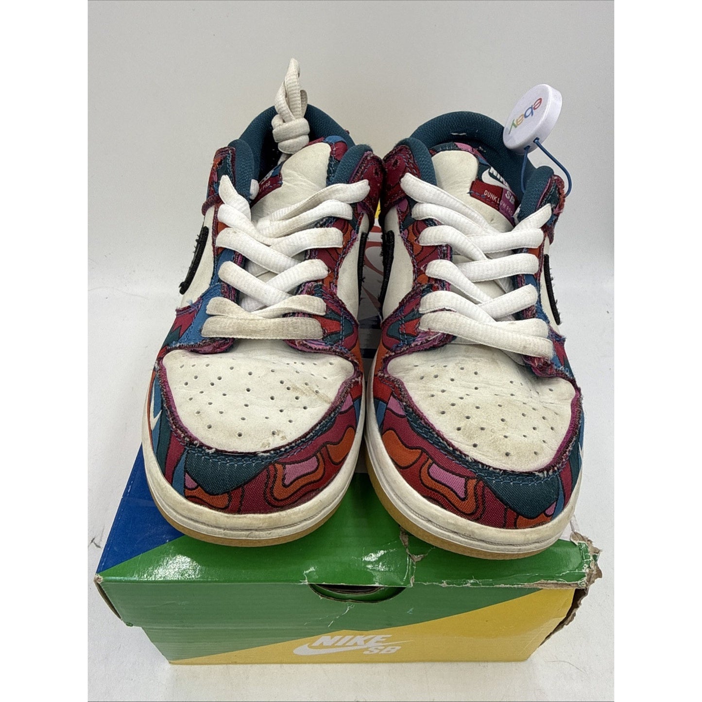 Size 4.5 - Nike Dunk Low Pro SB x Parra Abstract Art 2021