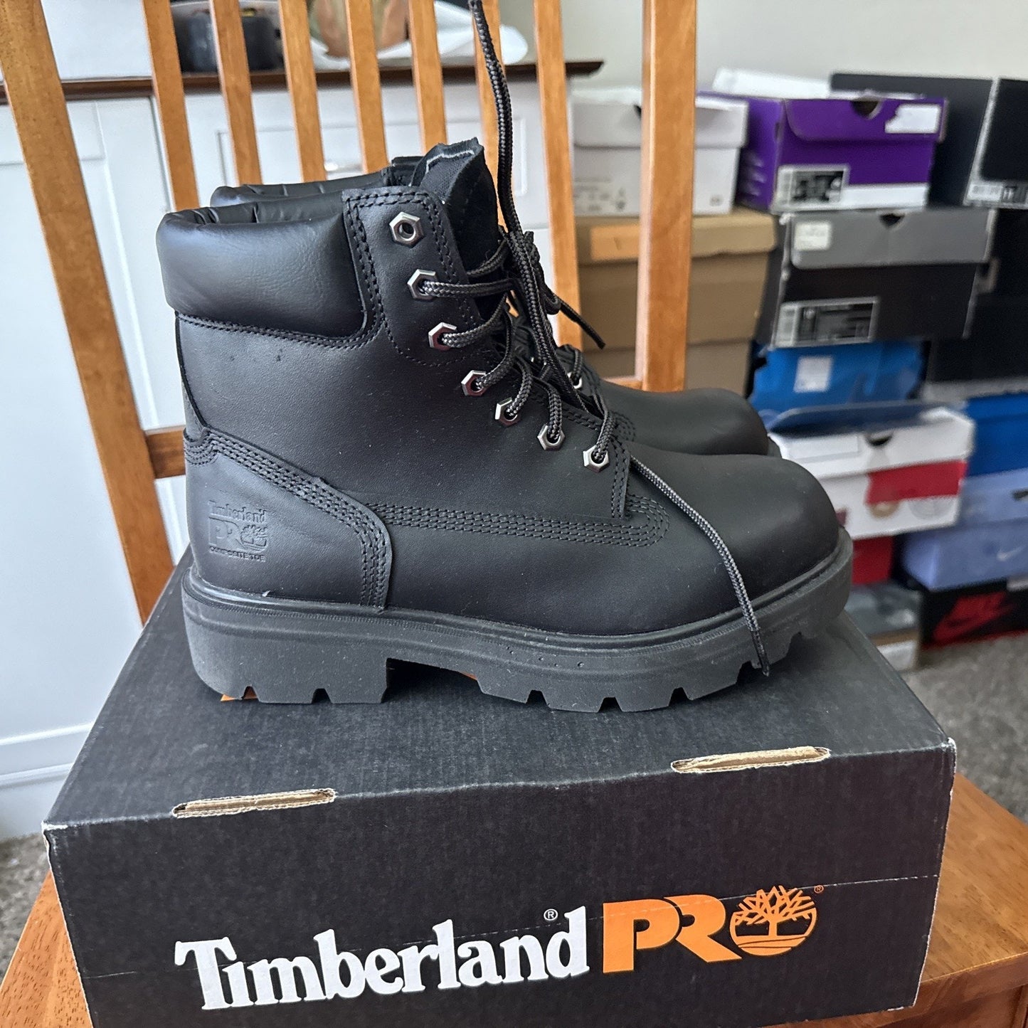 Size 6.5 Unisex Boots Timberland PRO Sawhorse 6" Composite Safety Toe BS209
