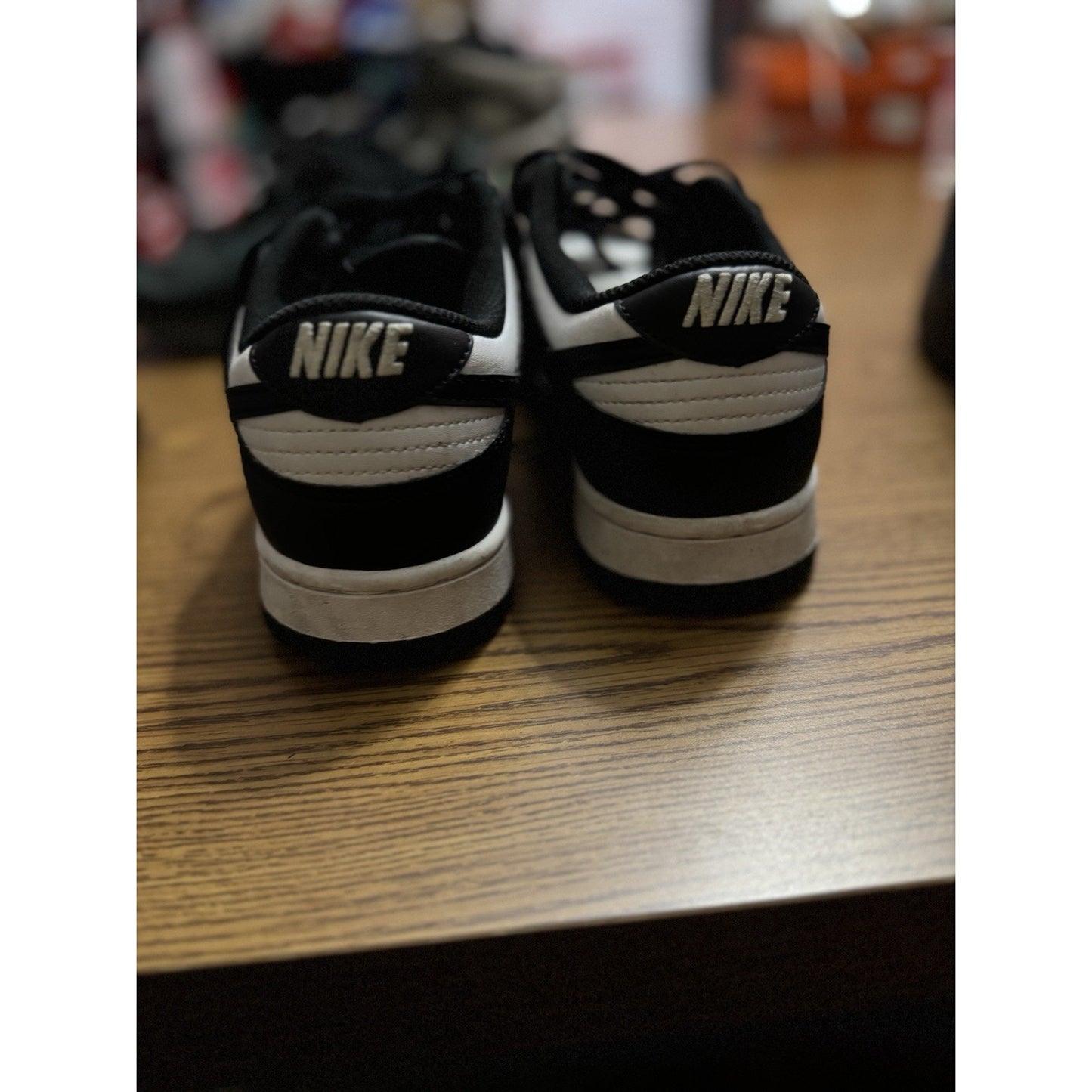 Size 9.5 - Nike Dunk Low Next Nature White Black W NBS137