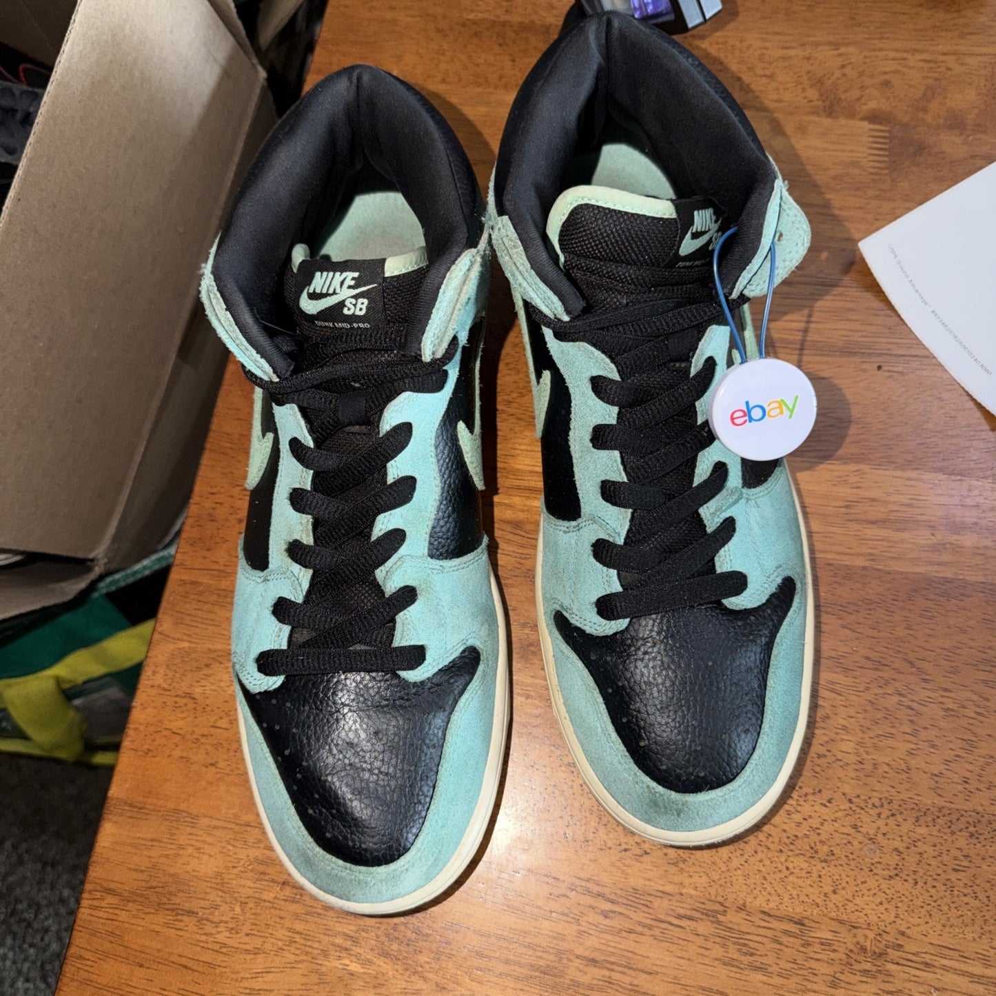 Size 11.5 - Nike Dunk Pro SB Mid Sea Crystal