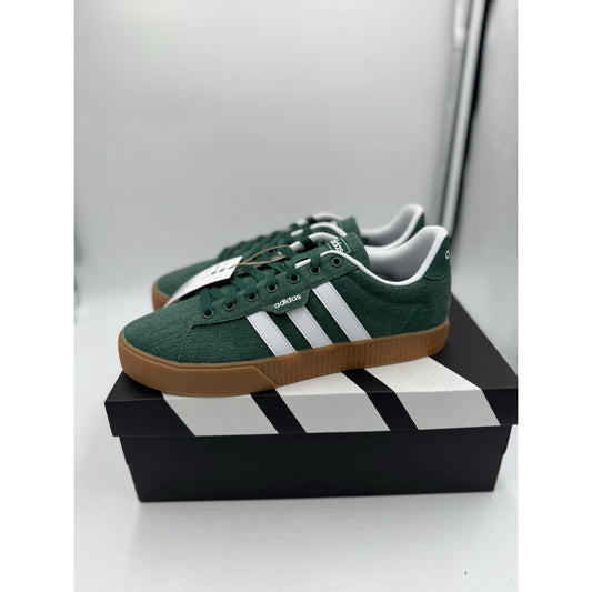 Size 9.5 - adidas Daily 3.0 Collegiate Green Gum