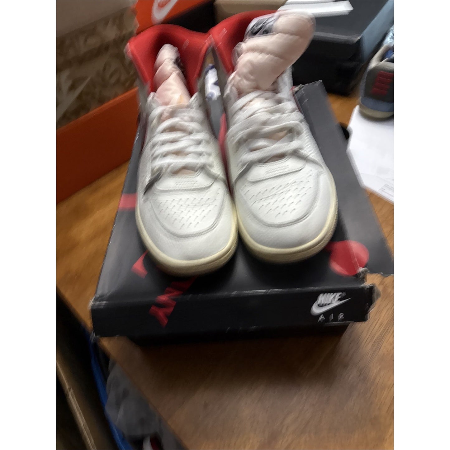 Size 13 - Awake NY x Jordan Air Ship PE SP University Red