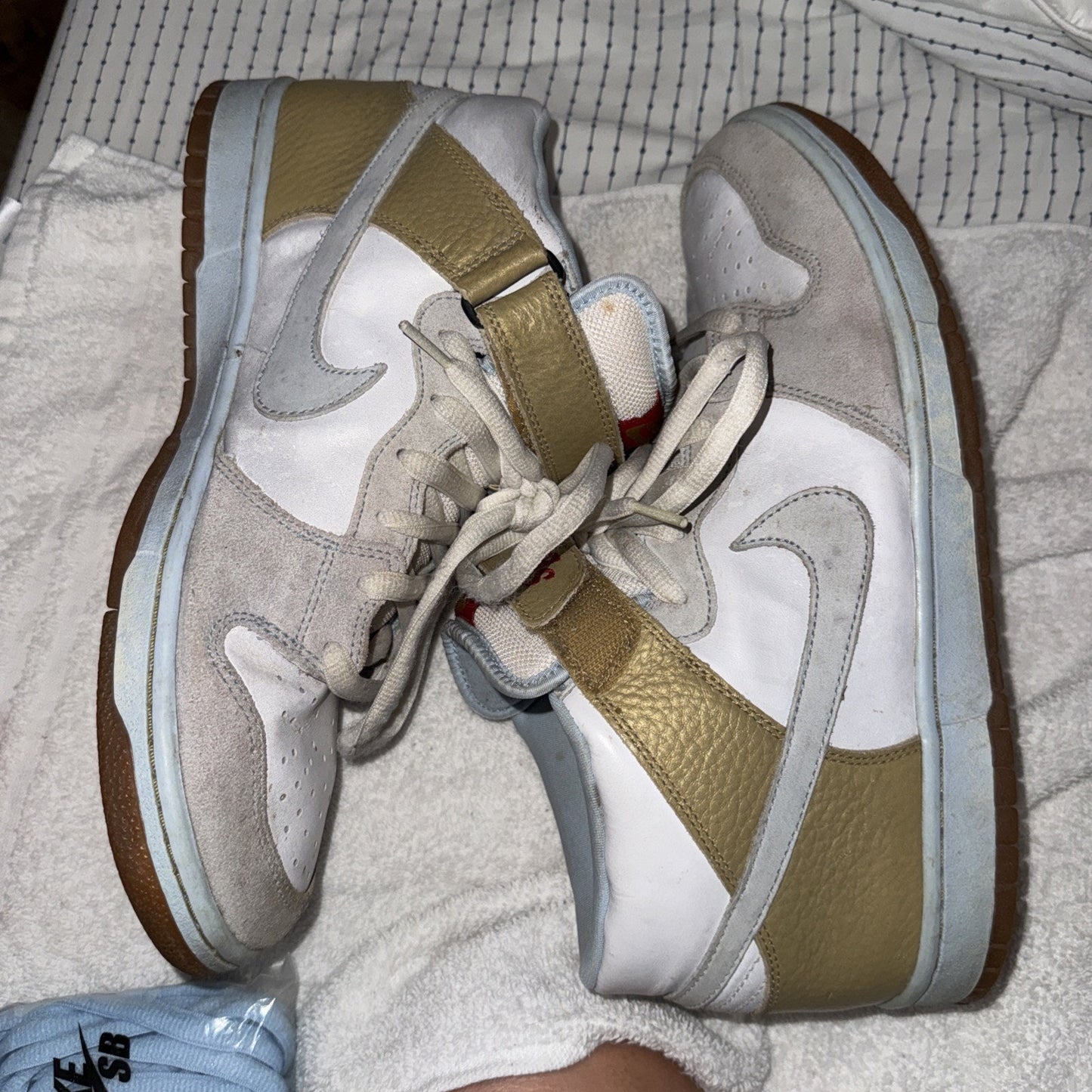 Nike Dunk Pro SB Mid Clubber Lang 314383-141 Sneakers Size 11.5