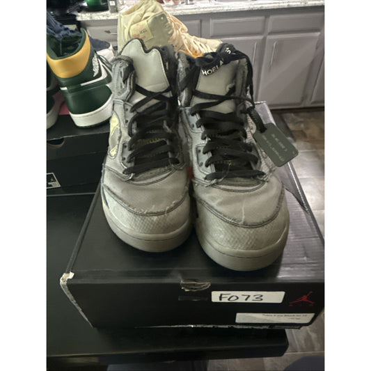 Size 12 - Jordan 5 Retro SP x Off-White Mid Muslin