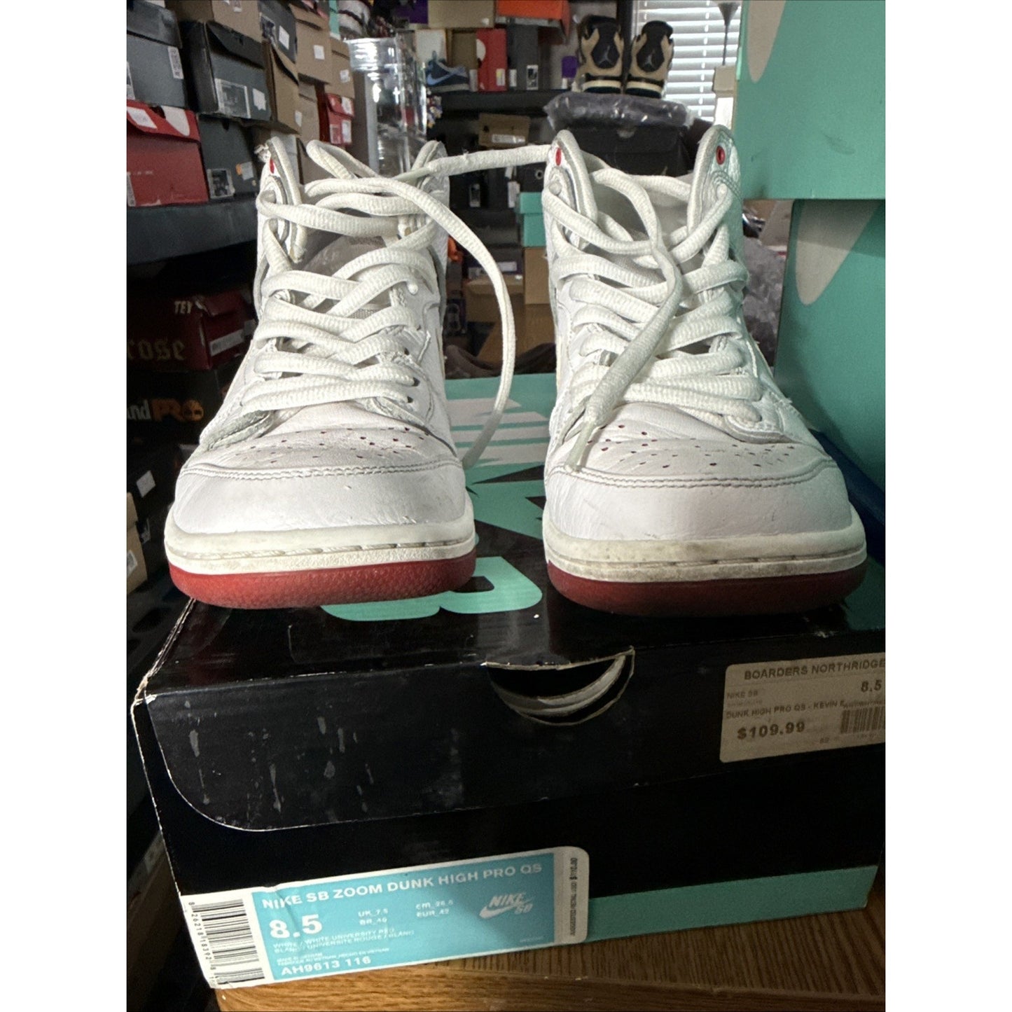 Size 8.5 - Kevin Bradley x Nike SB Zoom Dunk Pro High Kevin Bradley