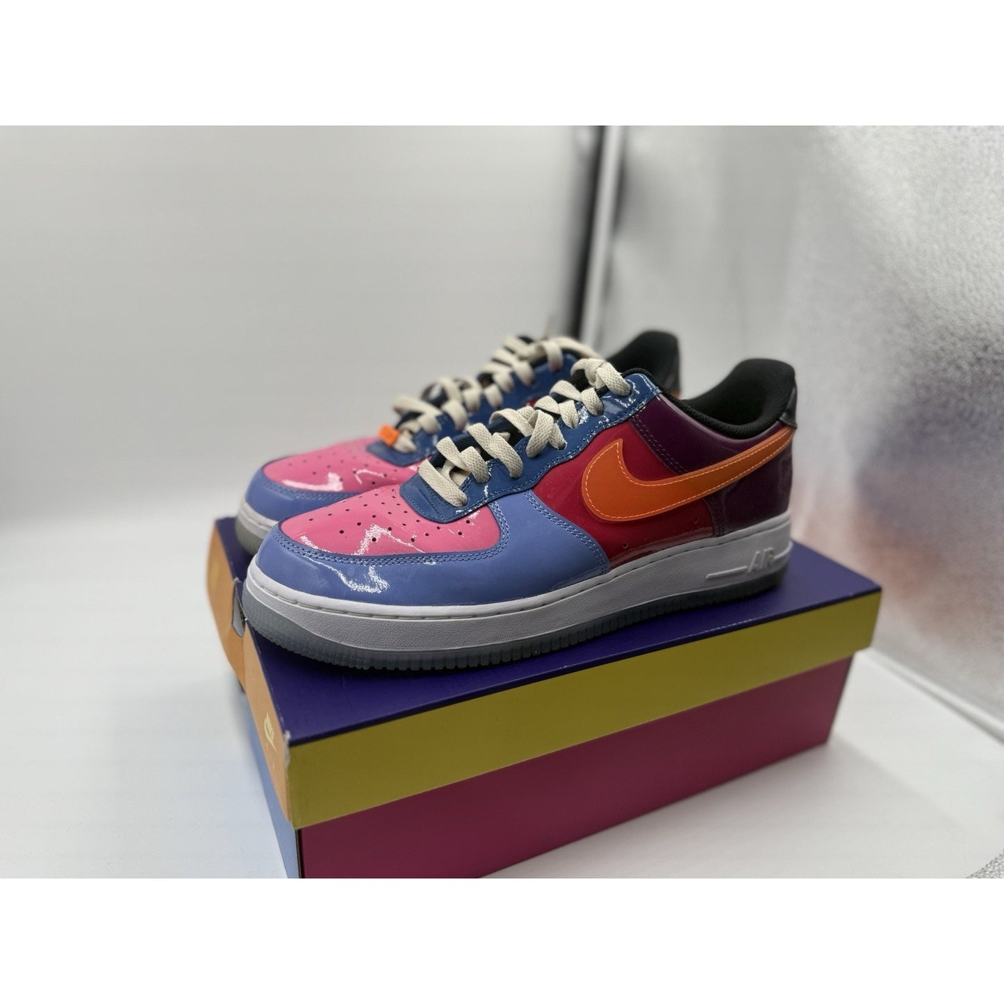 Size 10.5 - Nike Undefeated x Air Force 1 Low Total Orange