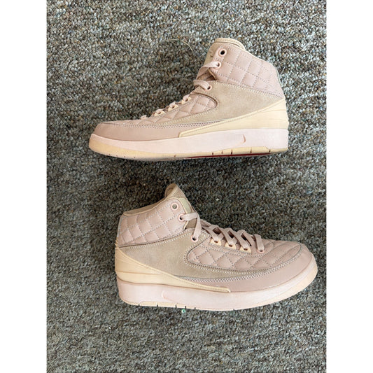 Size 5.5 (GS) - Jordan 2 Retro x Just Don Mid Arctic Orange 2017 BB