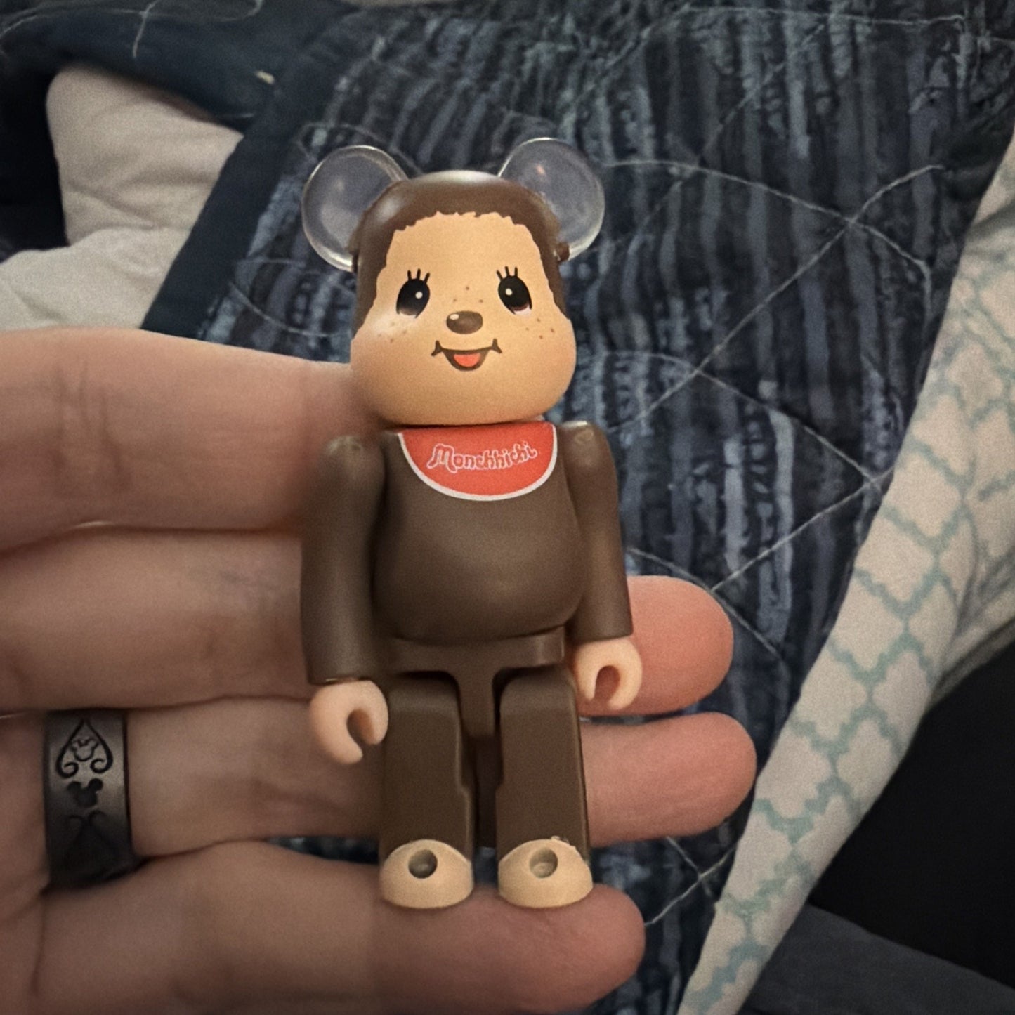 BE@RBRICK Monchhichi 100% Medicom Toy Bearbrick