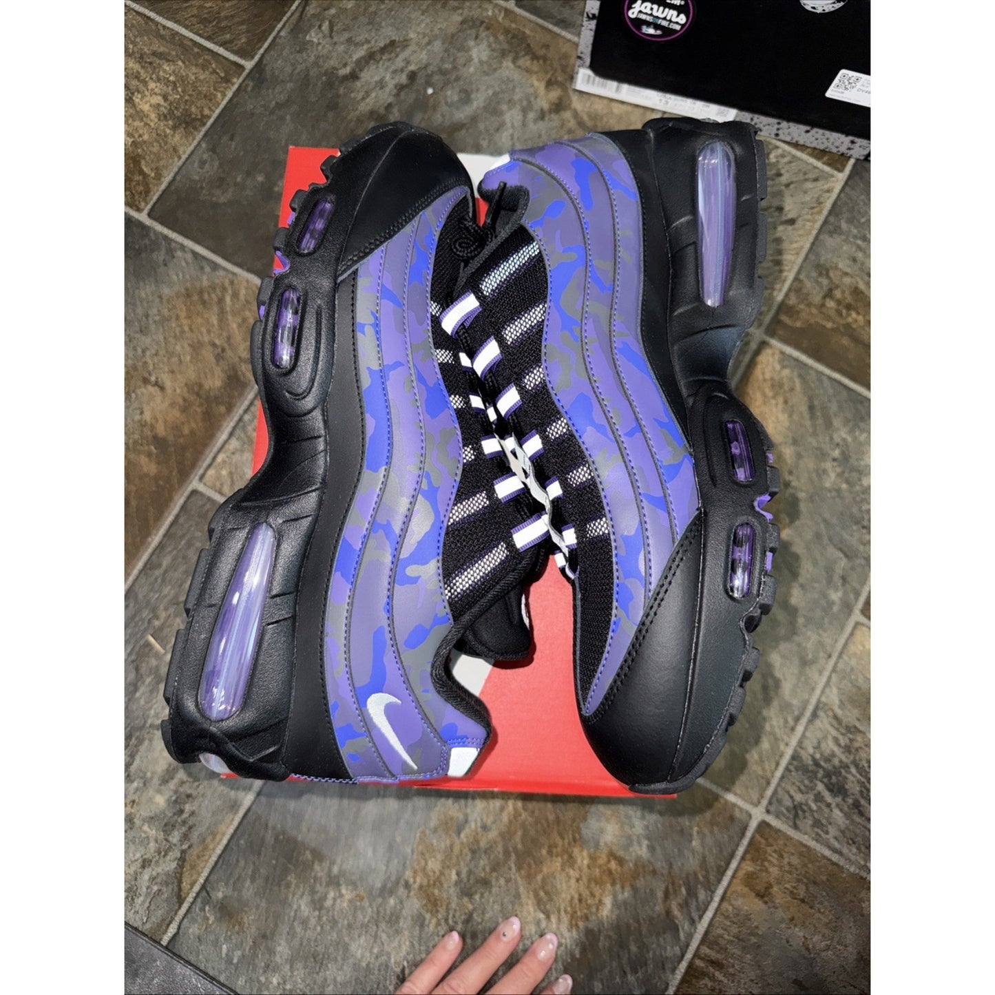 Size 13 - Nike Air Max 95 OG Purple Camo