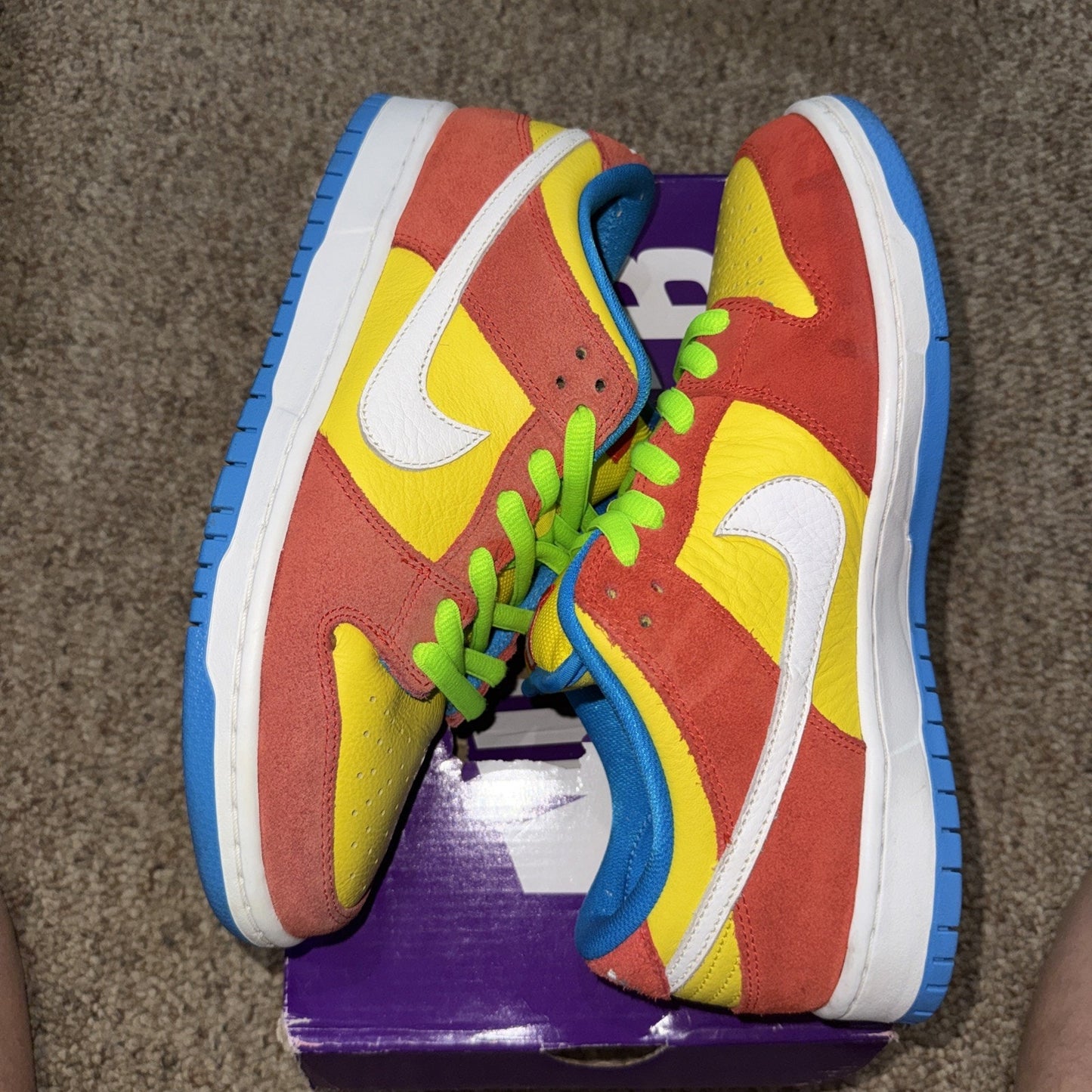 Size 9 - Nike SB Dunk Low Bart Simpson 2022