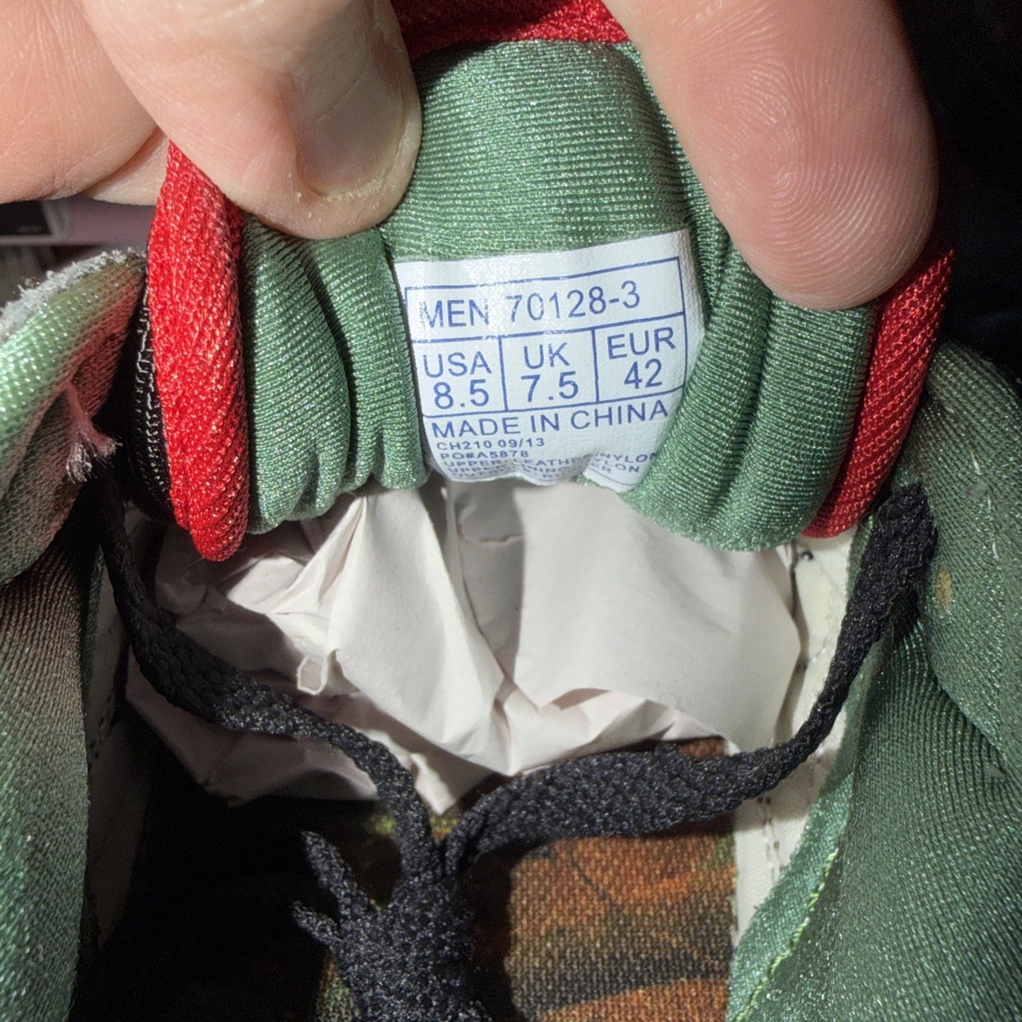 Size 8.5 Saucony Shadow 5000 West NYC Cabin Fever 70128-3 Rare