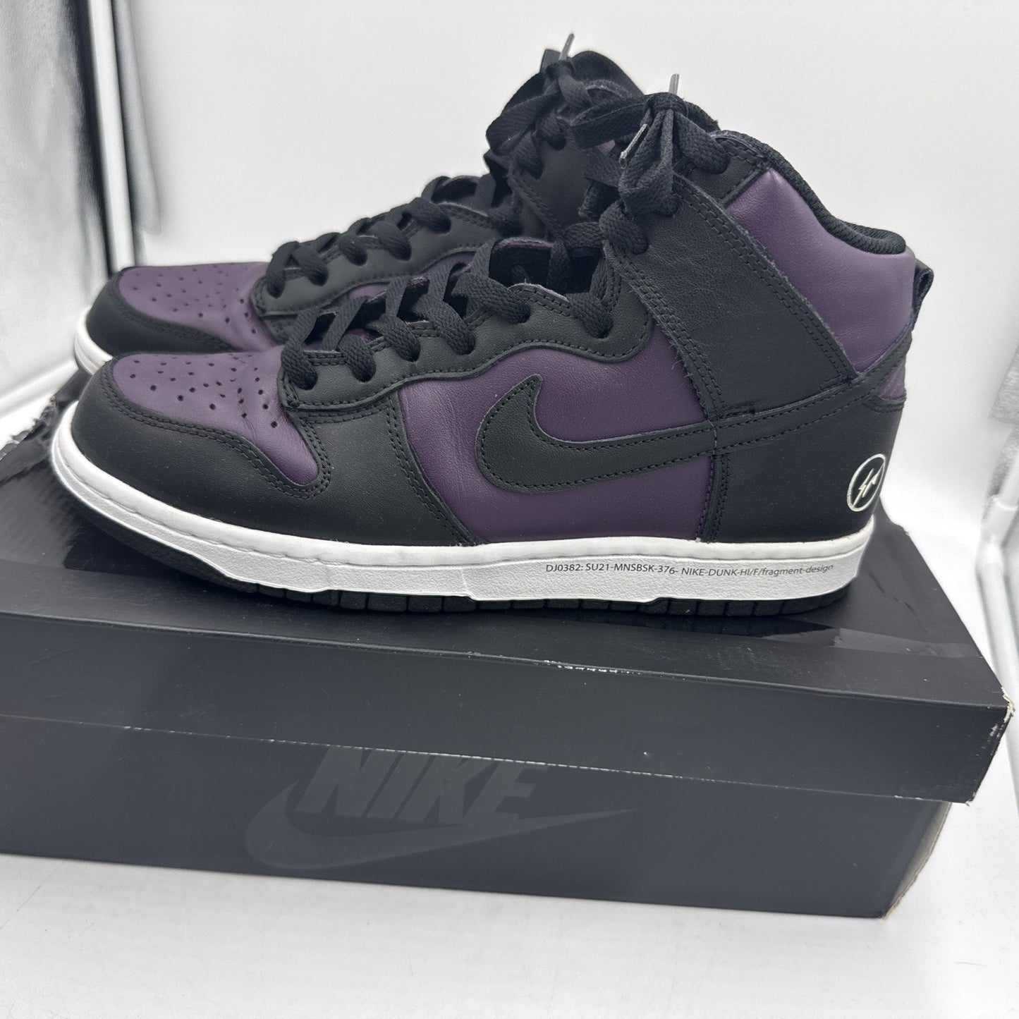 Size 9 - Nike Fragment Design x Dunk High Beijing