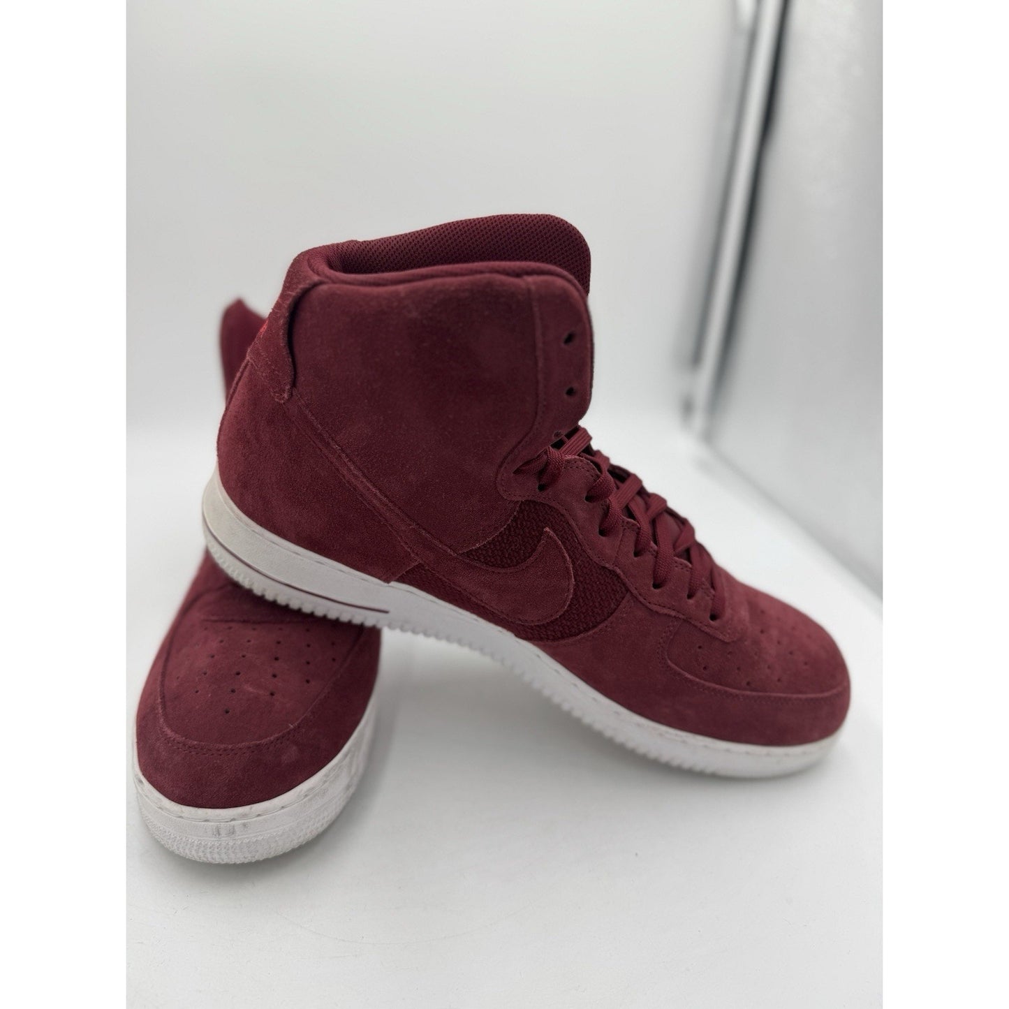 Size 15 - Nike Air Force 1 07 High University Red