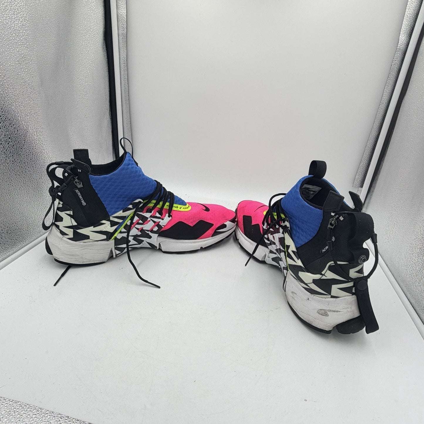 Size 14 - Nike Acronym x Air Presto Mid Racer Pink