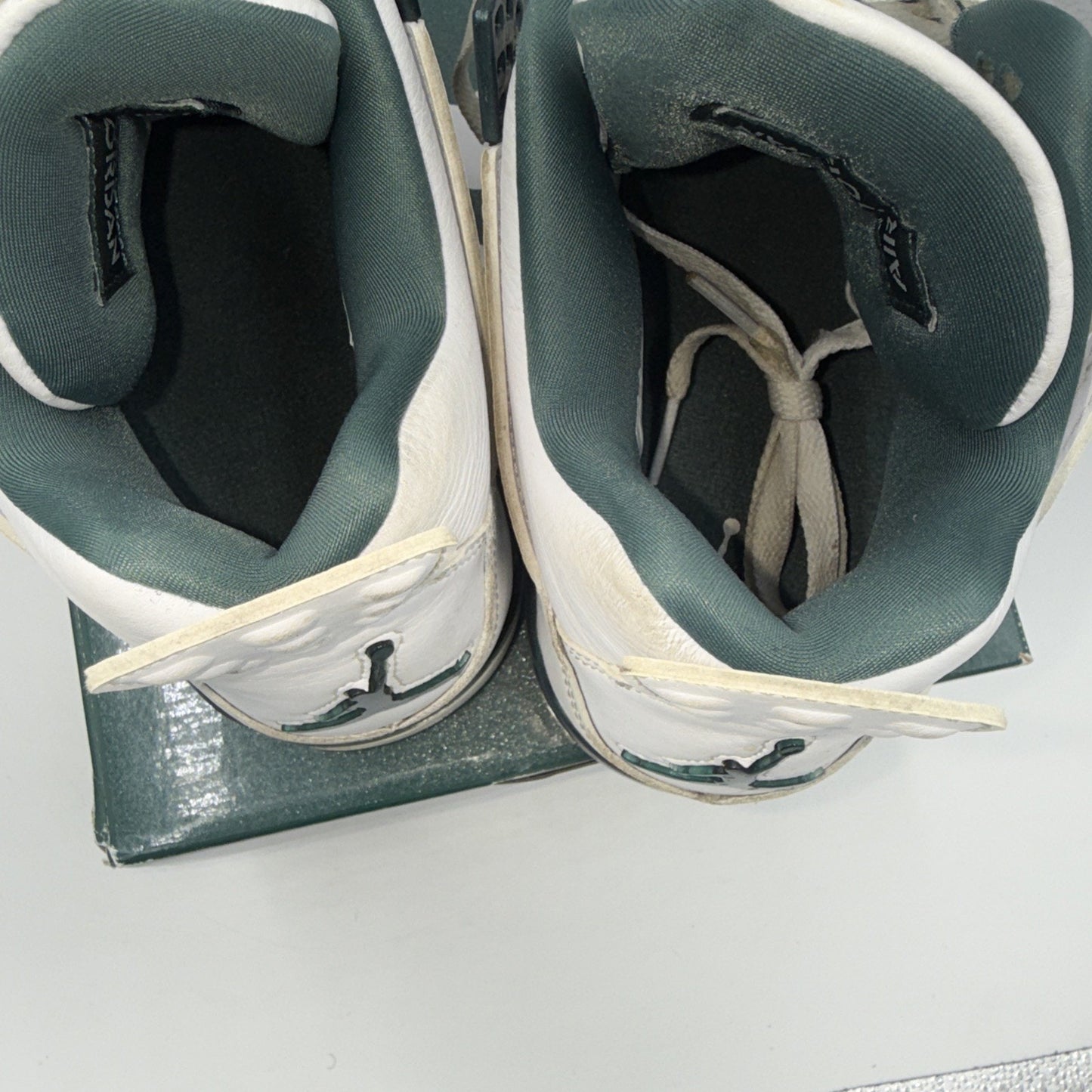 Size 9 - Air Jordan 4 Retro Oxidized Green