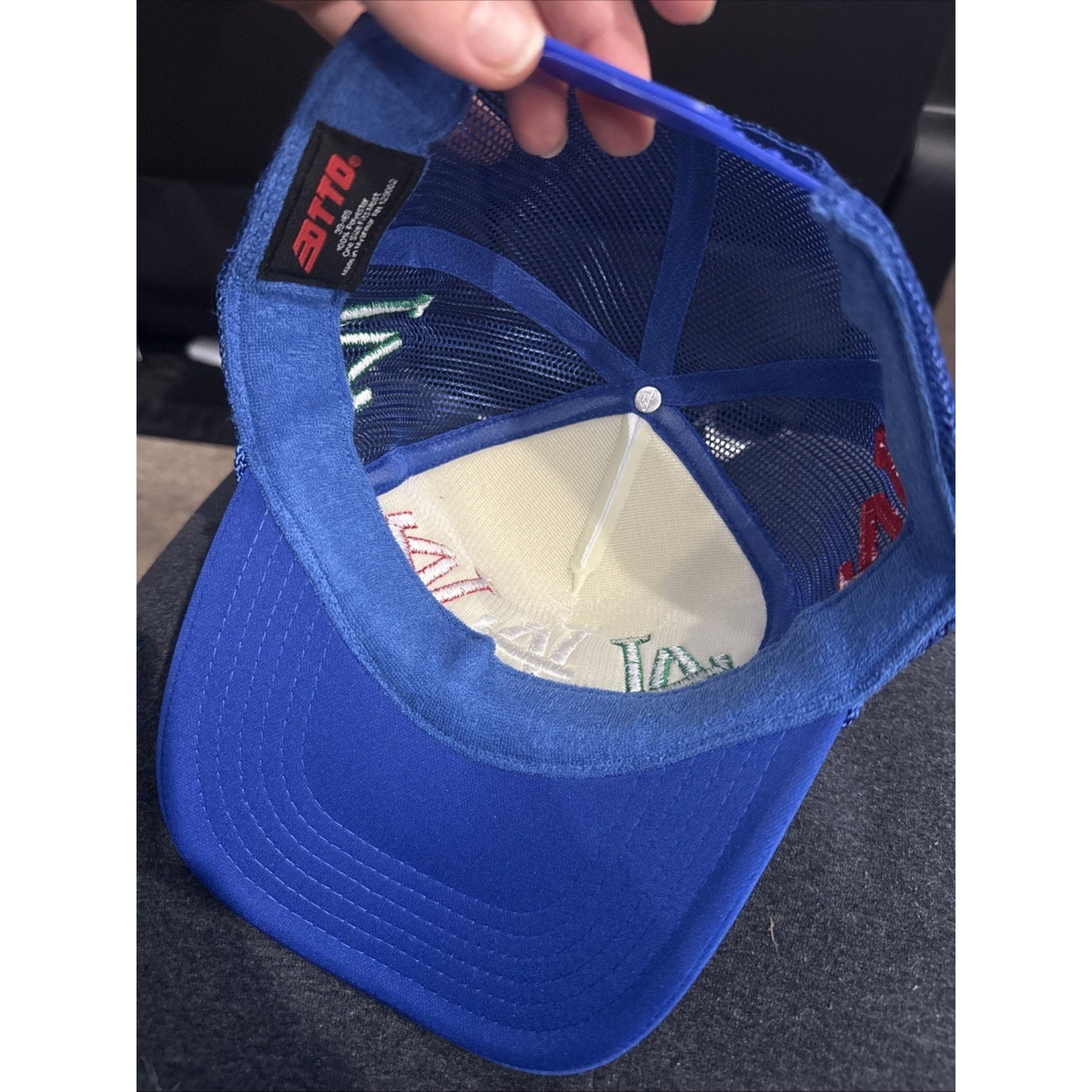 LA Baseball Polyester Foam Front Mesh Backing Trucker Hat