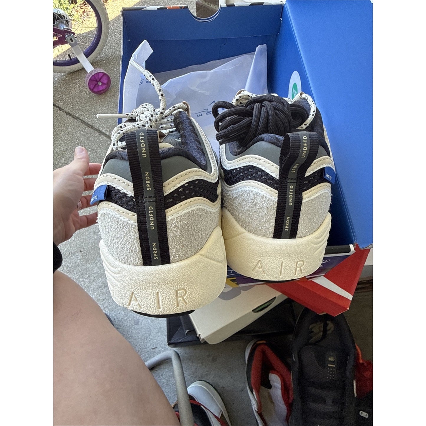 Size 6.5 - Undefeated x Nike Air Zoom Spiridon SP Phantom