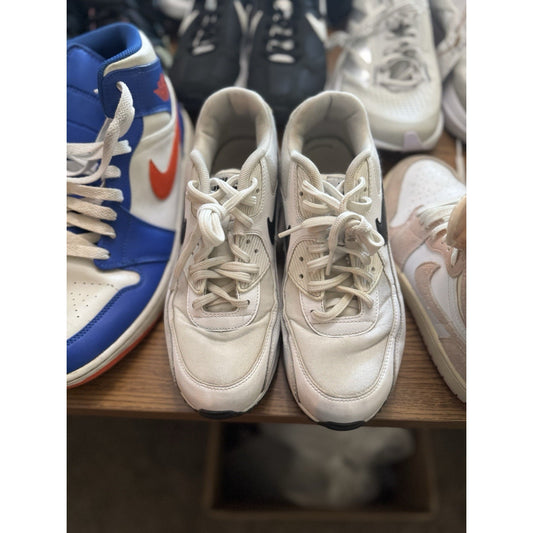 Size 8 - Nike Air Max 90 White Black W NBS188